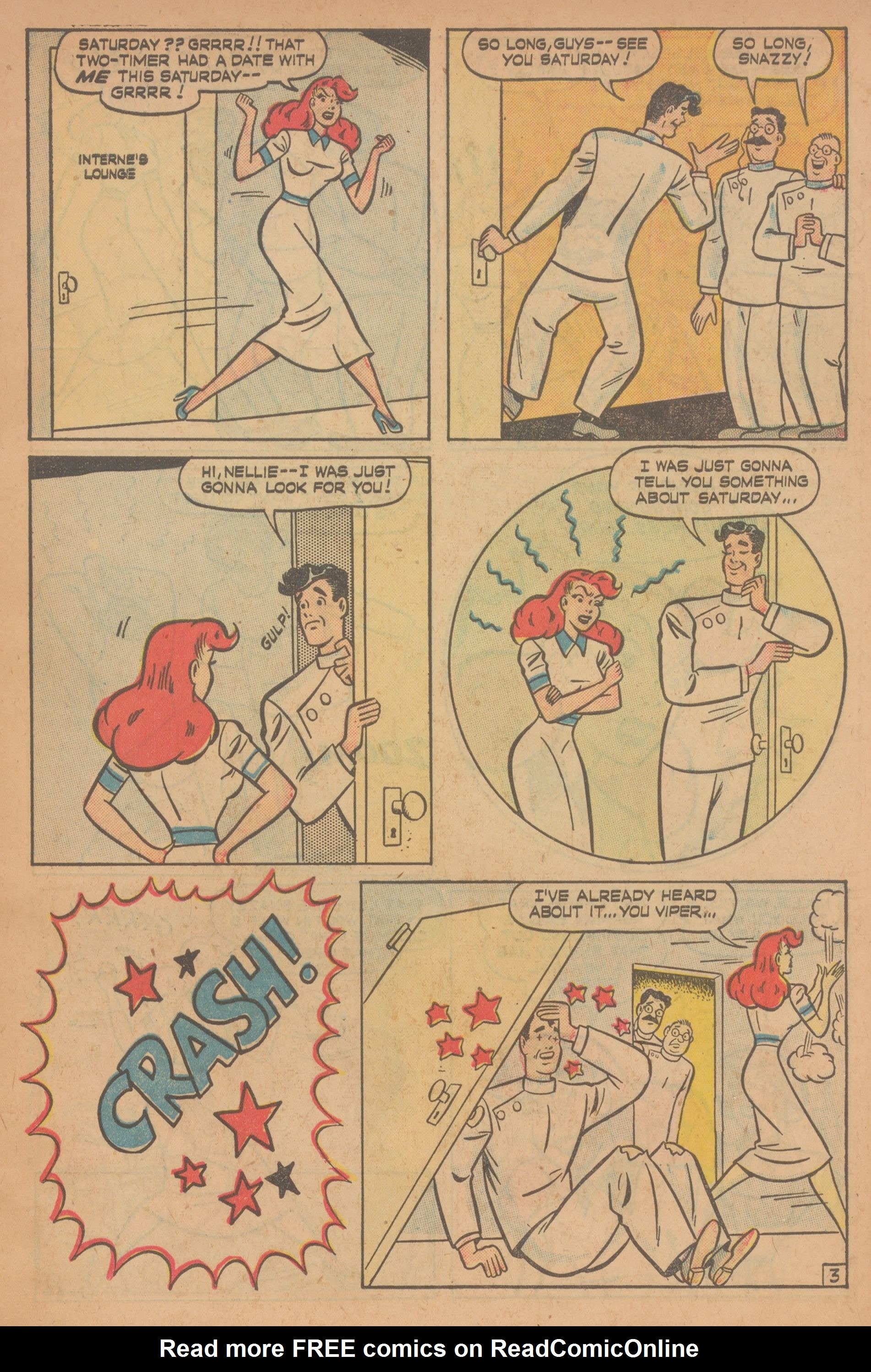 Read online Nellie The Nurse (1945) comic -  Issue #22 - 5