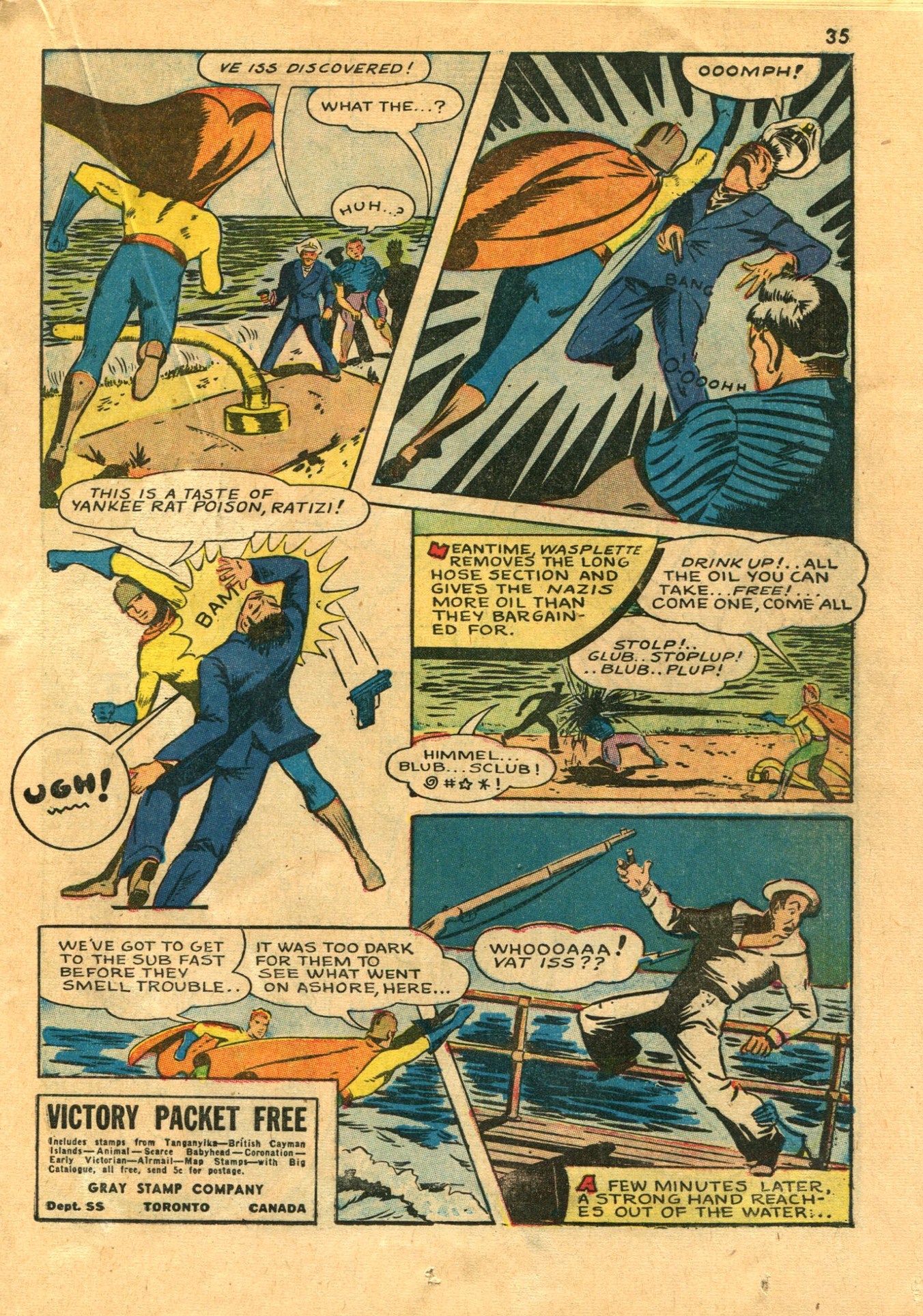 Read online Shadow Comics comic -  Issue #21 - 35