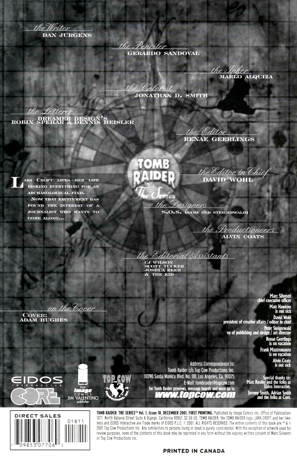 Read online Tomb Raider: The Series comic -  Issue #18 - 2