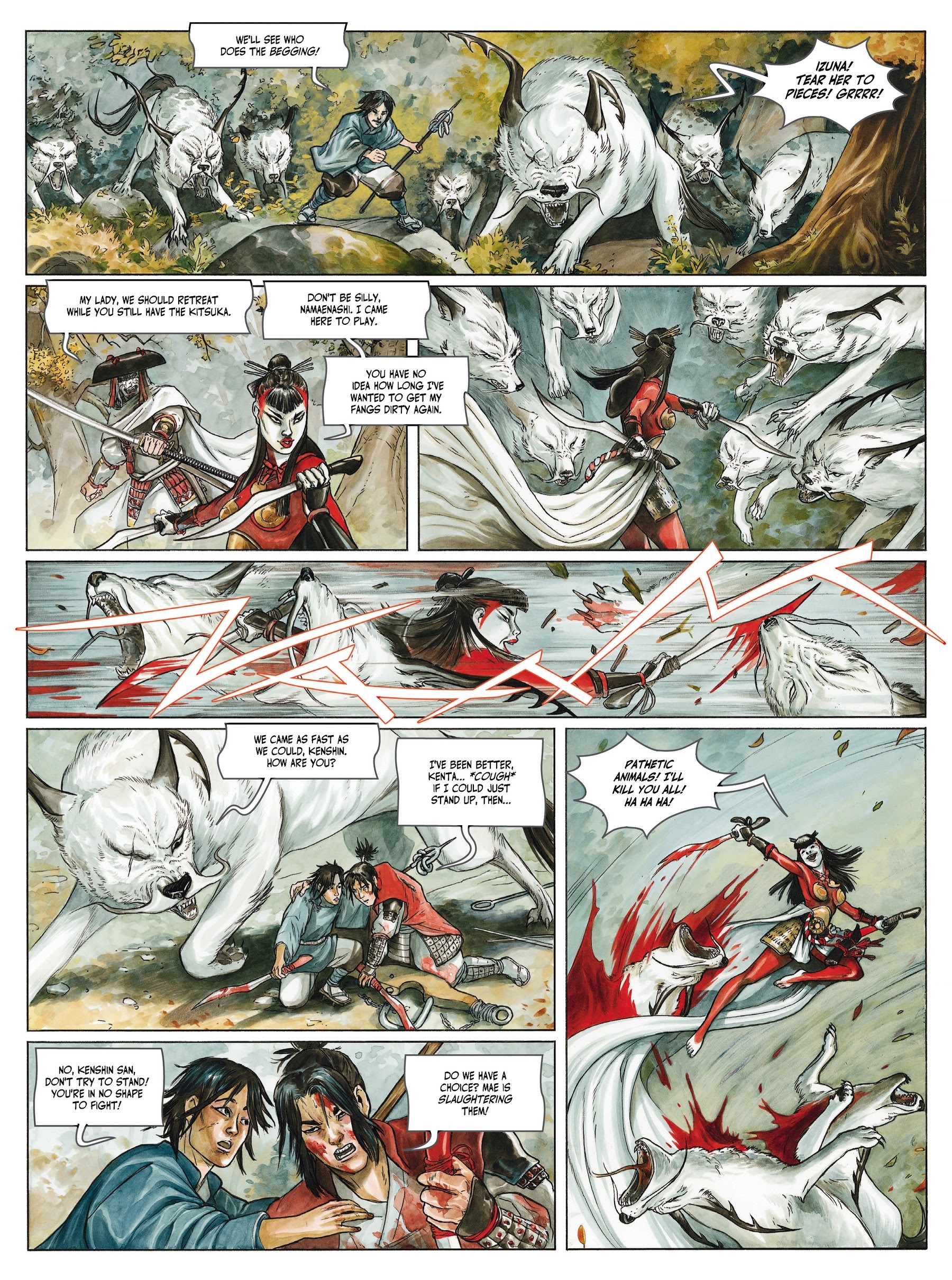 Read online Izuna comic -  Issue #4 - 28