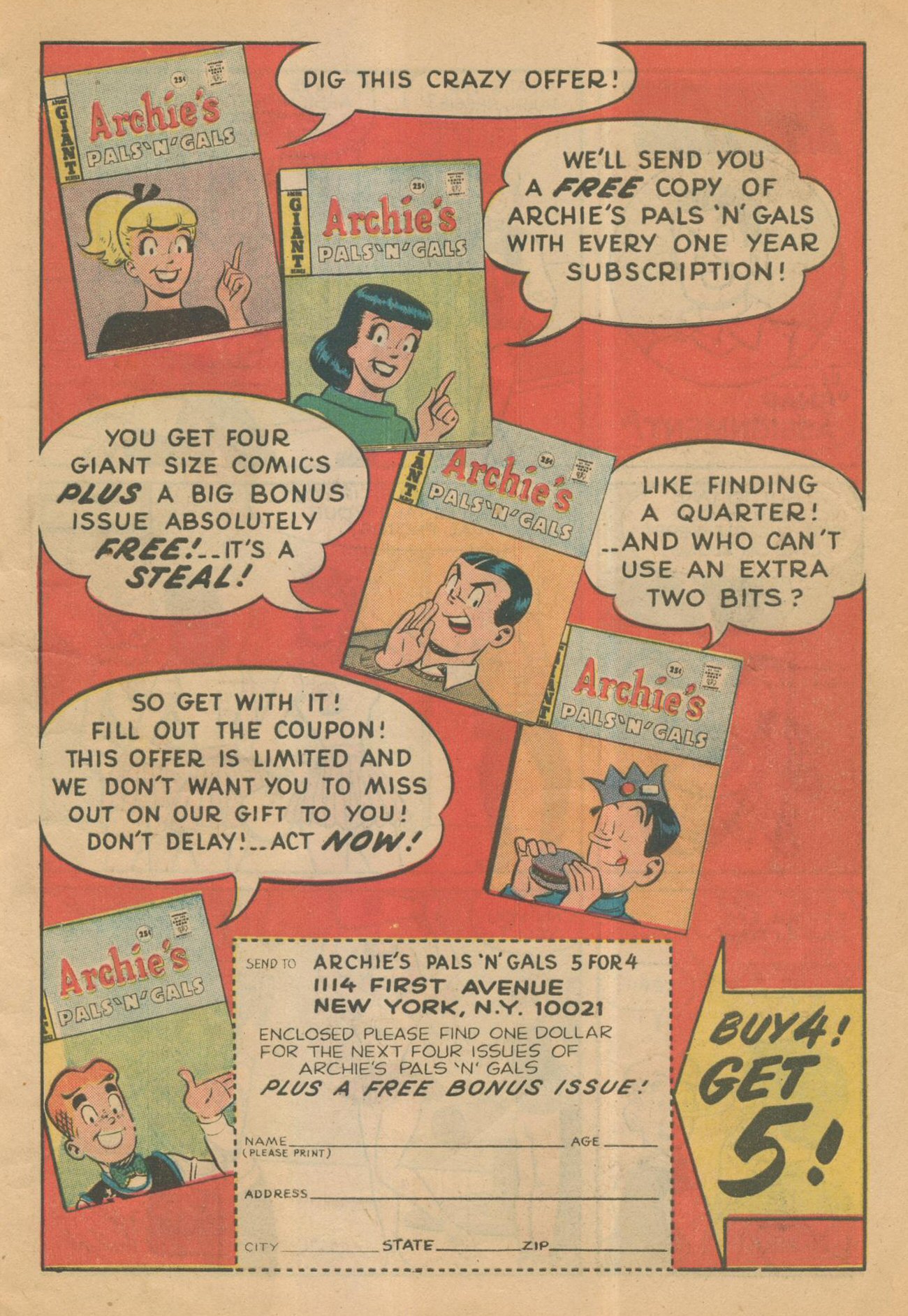 Read online Archie Giant Series Magazine comic -  Issue #146 - 21