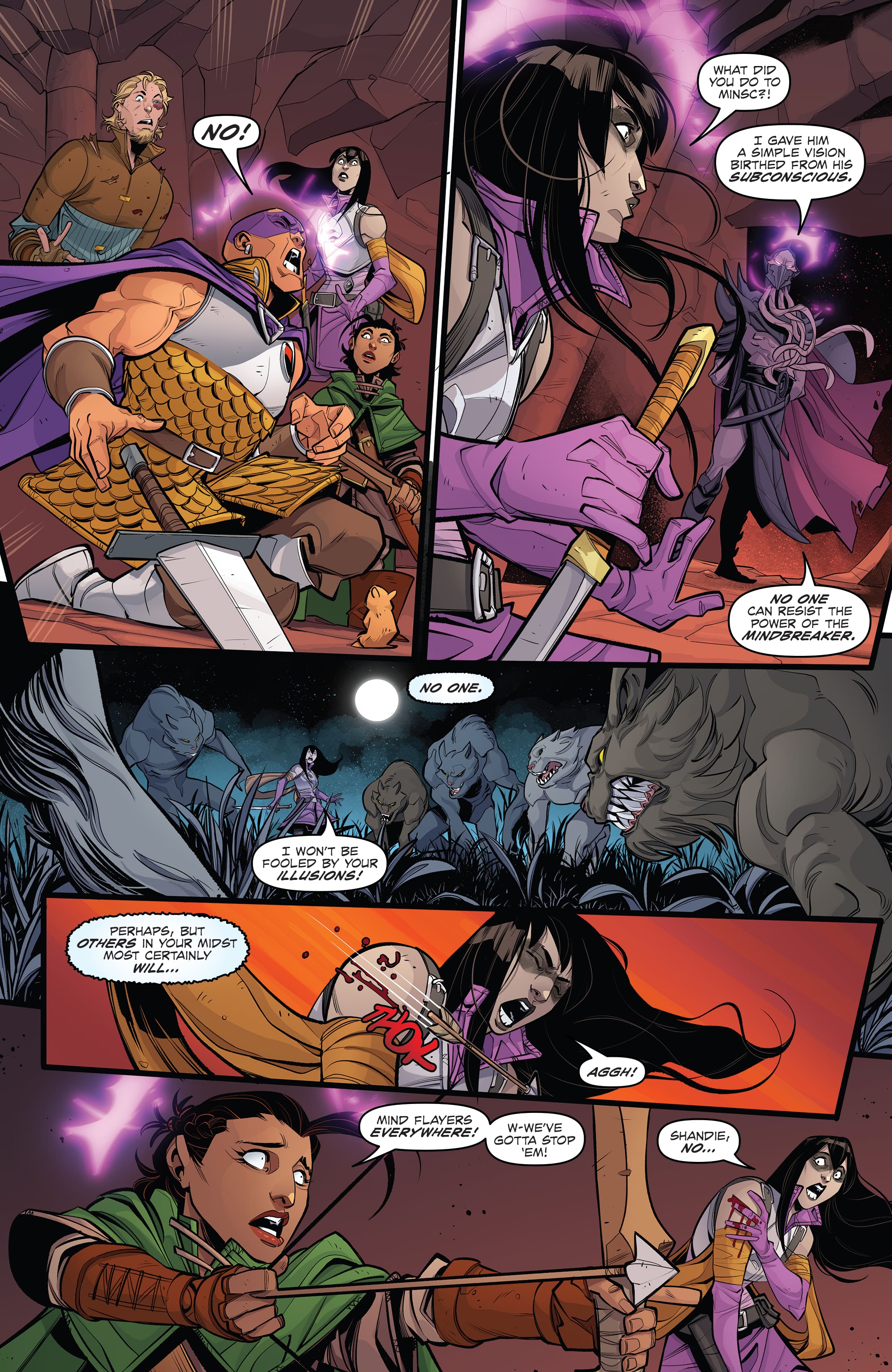 Read online Dungeons and Dragons Mindbreaker comic -  Issue #5 - 12