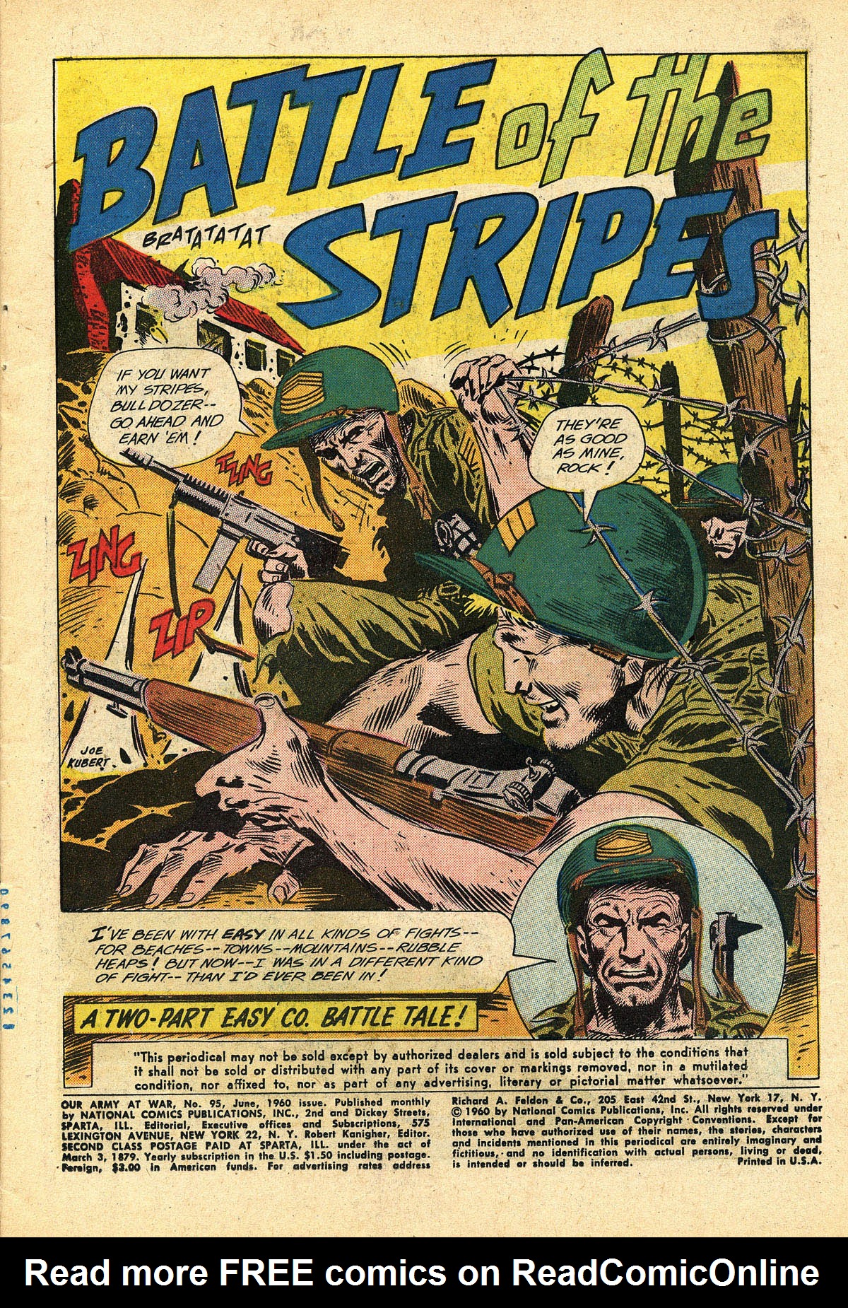 Read online Our Army at War (1952) comic -  Issue #95 - 3
