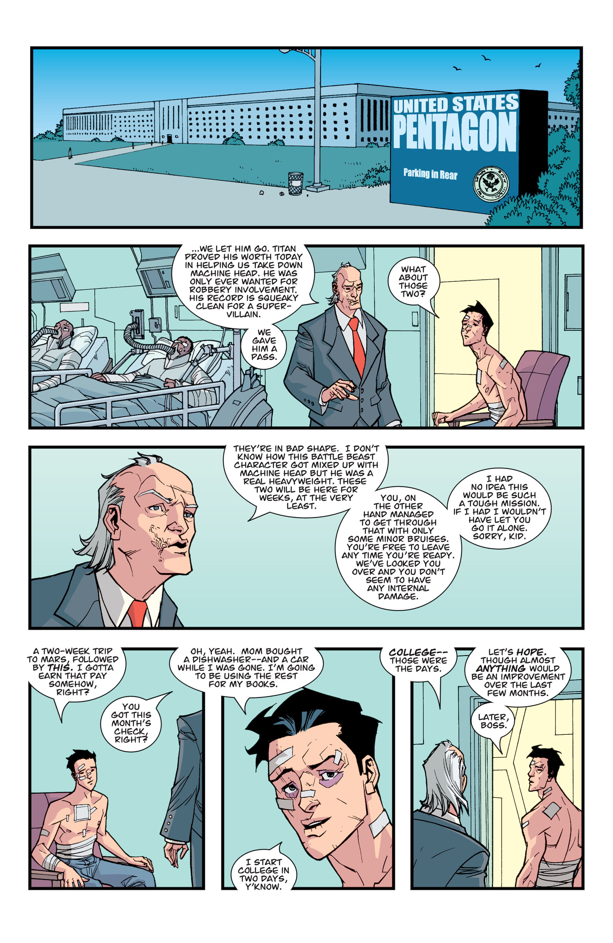 Read online Invincible comic -  Issue # _TPB 4 - Head of The Class - 155