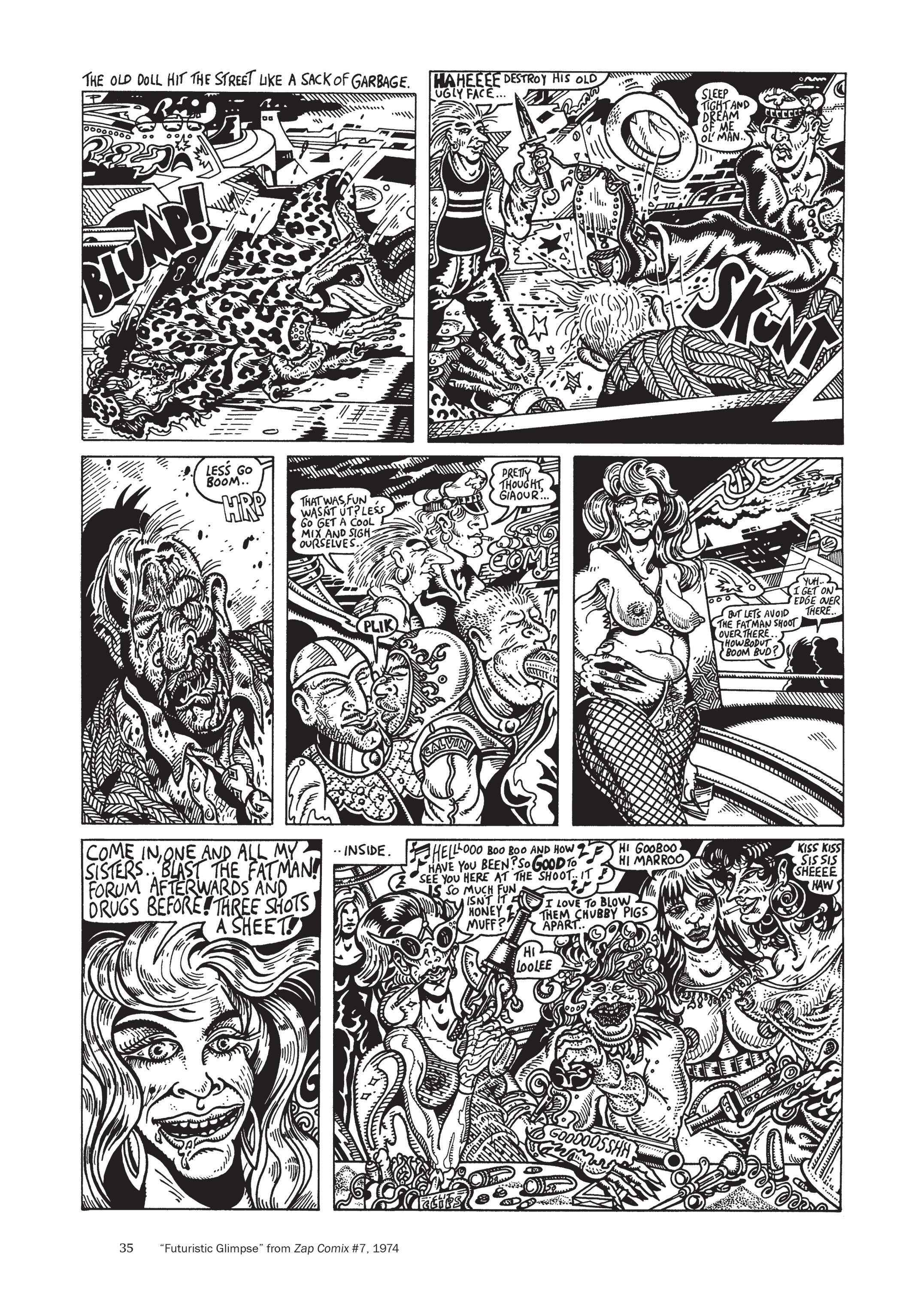 Read online The Mythology of S. Clay Wilson comic -  Issue # Demons and Angels (Part 1) - 32