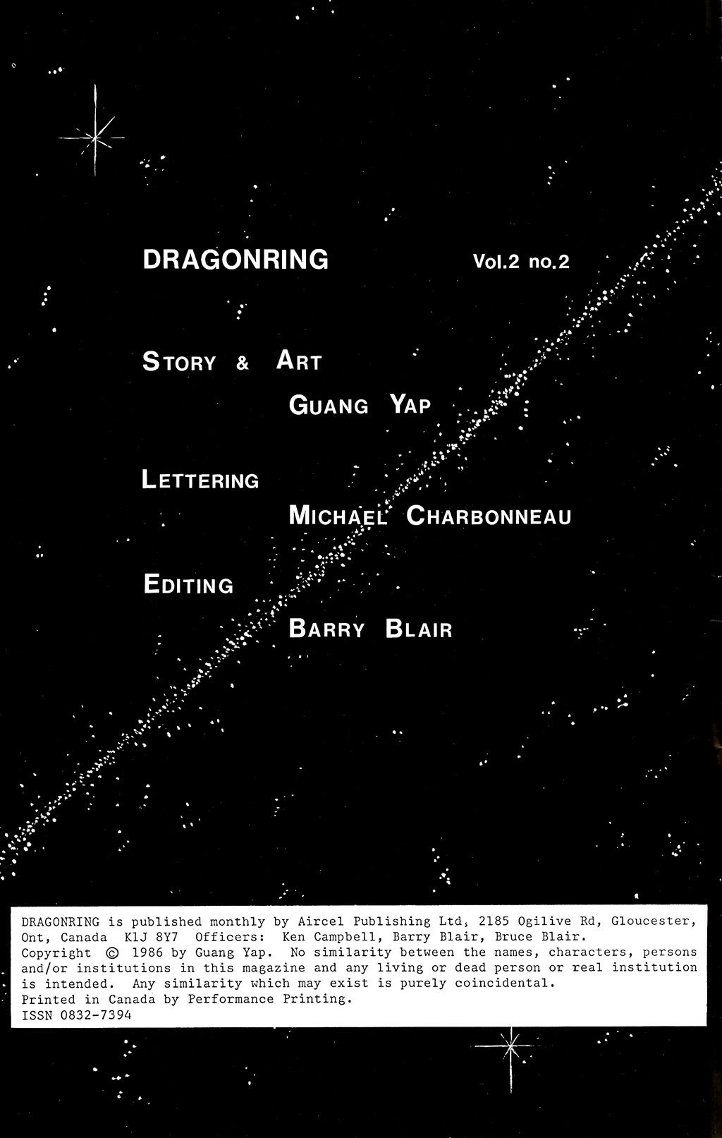 Read online Dragonring (1987) comic -  Issue #2 - 2