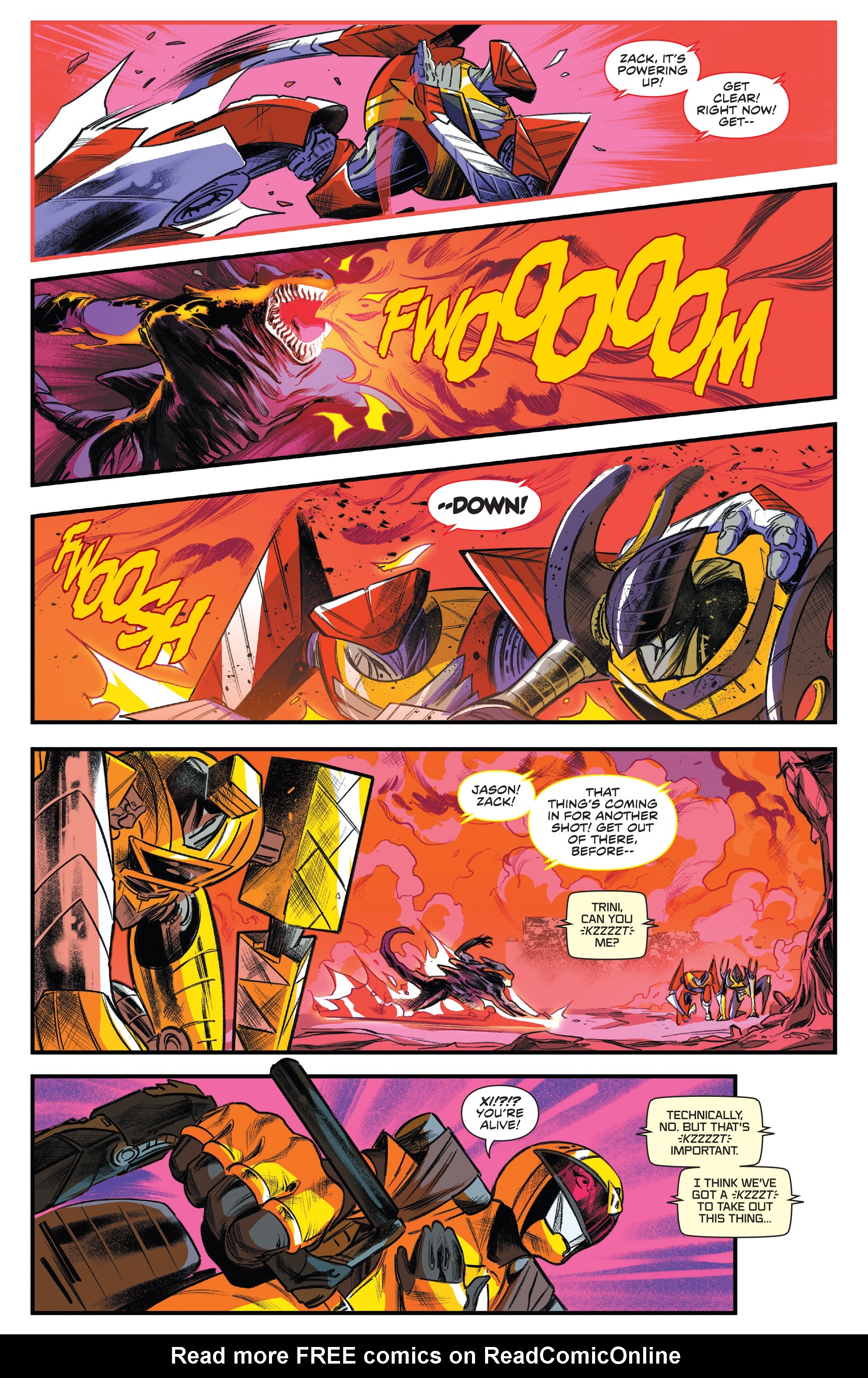 Read online Mighty Morphin Power Rangers comic -  Issue #54 - 17