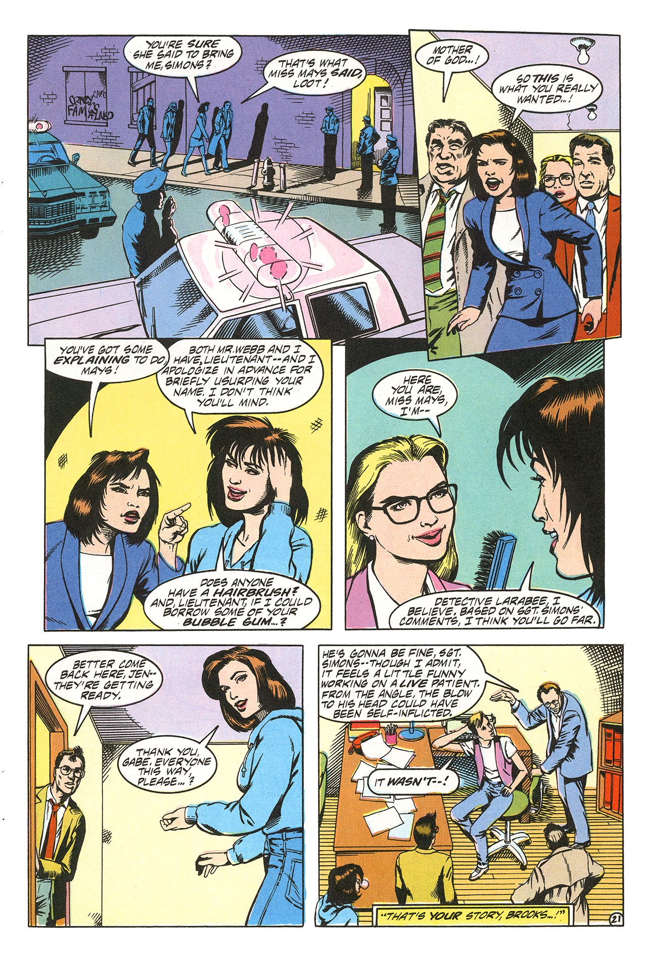 Read online Maze Agency (1989) comic -  Issue #15 - 30