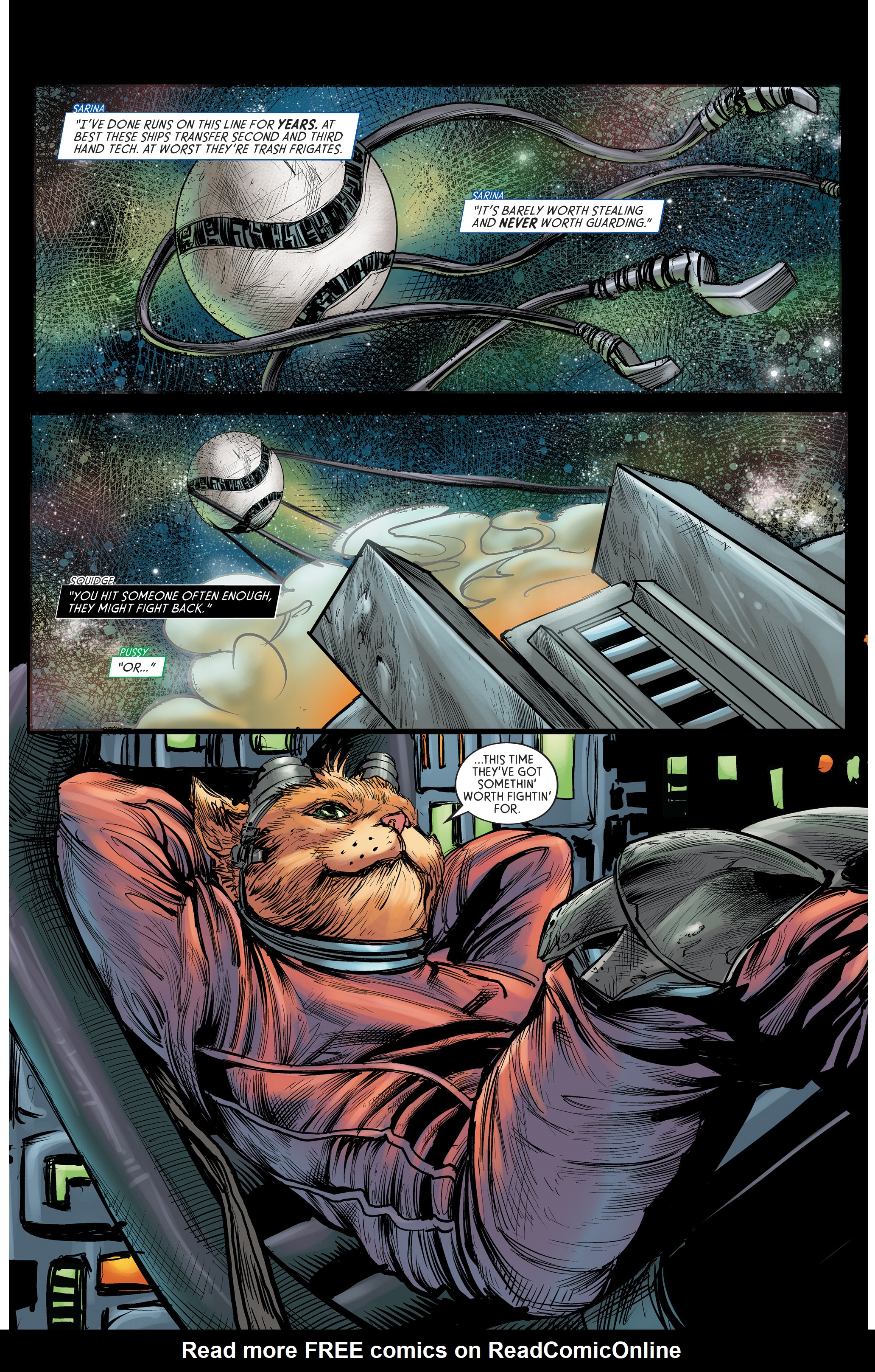 Read online Space Pussycat comic -  Issue #1 - 9