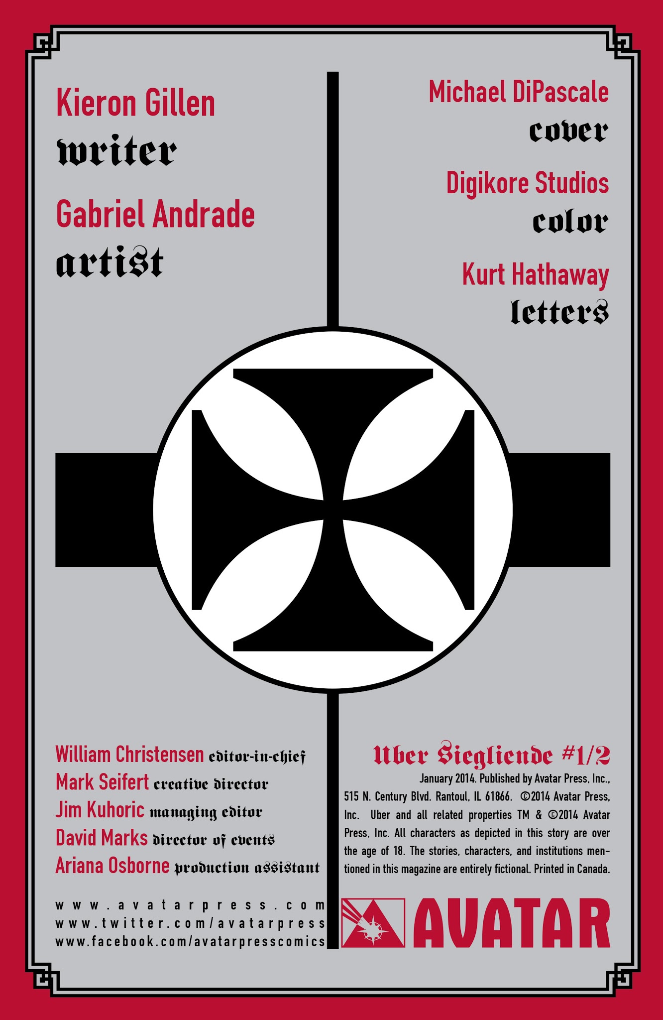 Read online Über: Siegliende comic -  Issue # Full - 2