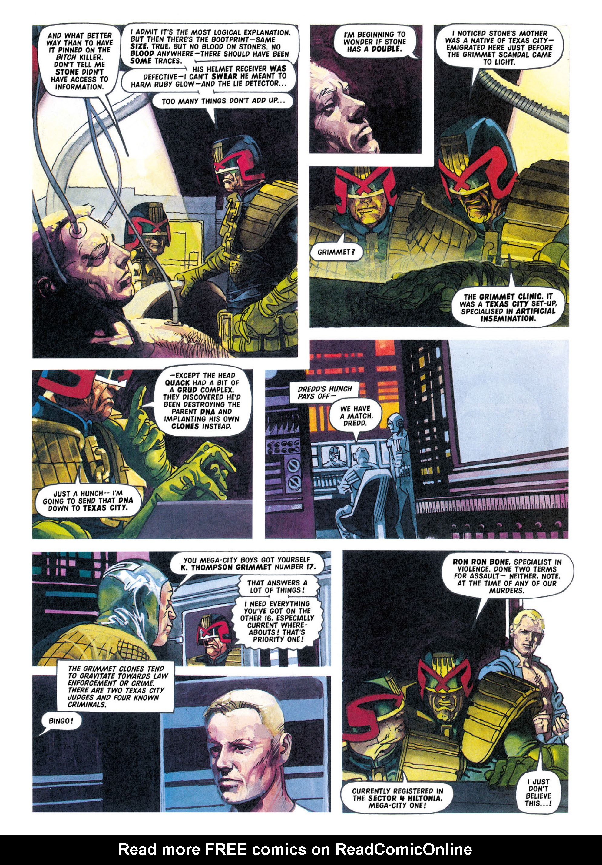 Read online Judge Dredd: The Complete Case Files comic -  Issue # TPB 28 - 252