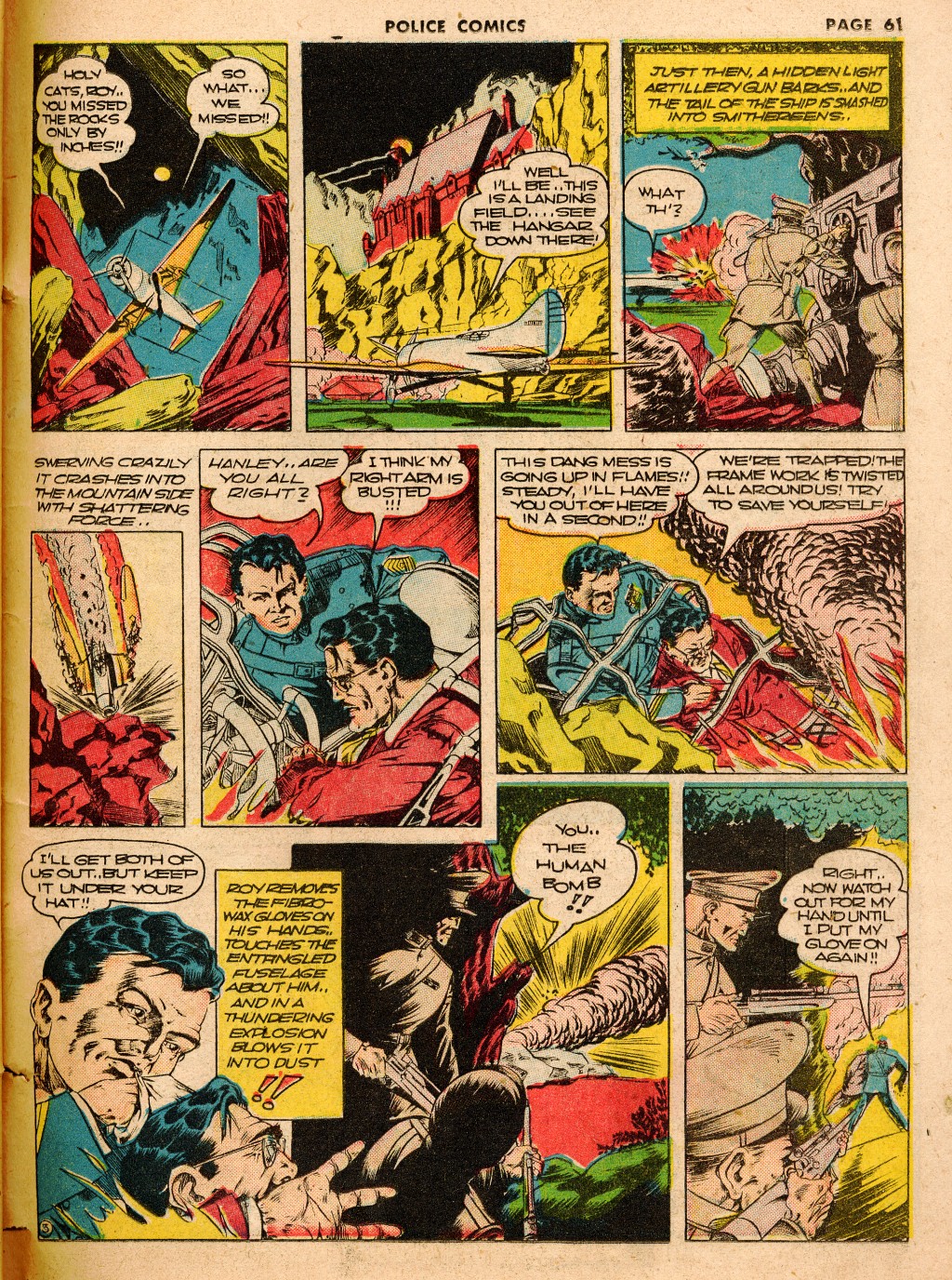 Read online Police Comics comic -  Issue #9 - 70