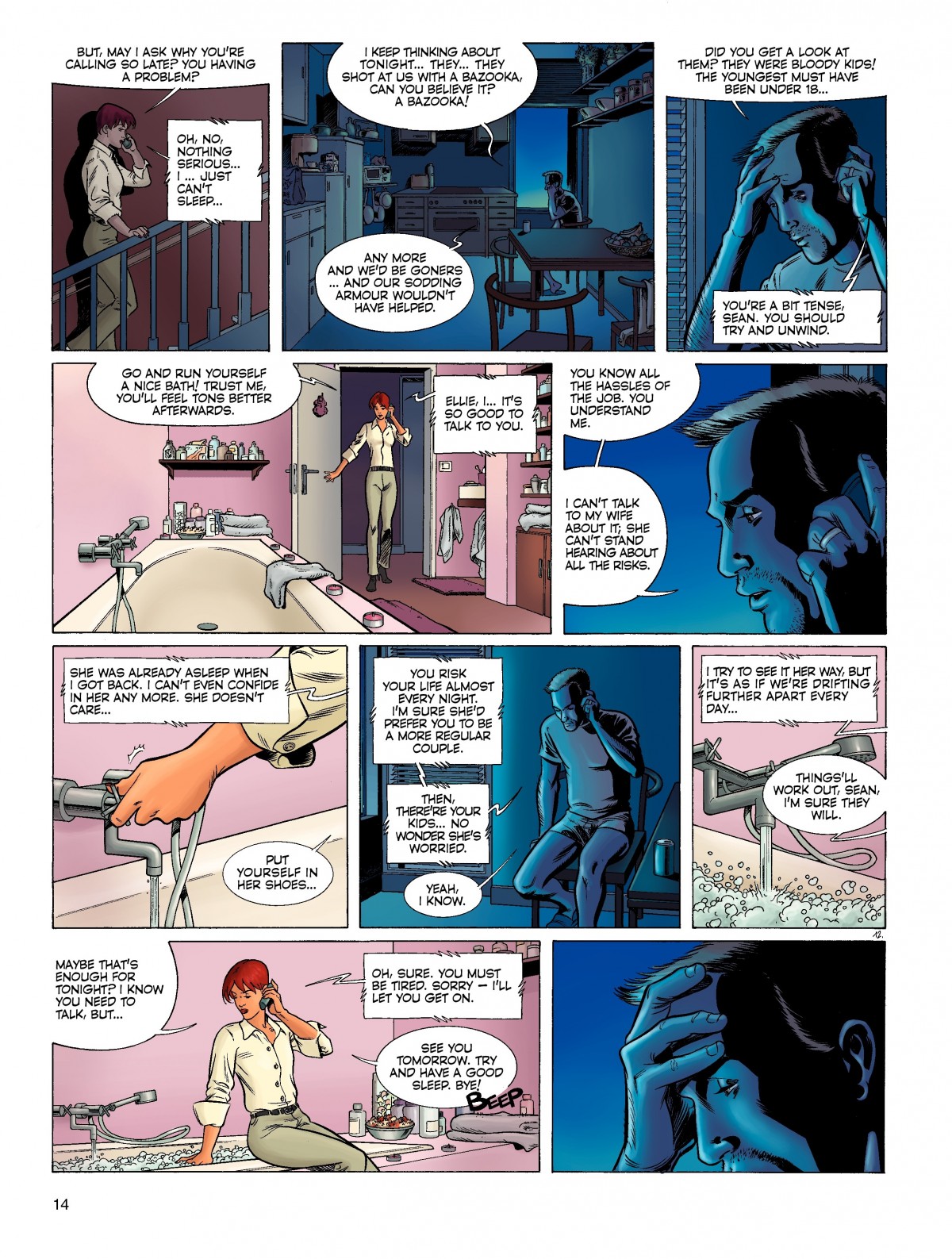 Read online Damocles comic -  Issue #1 - 14
