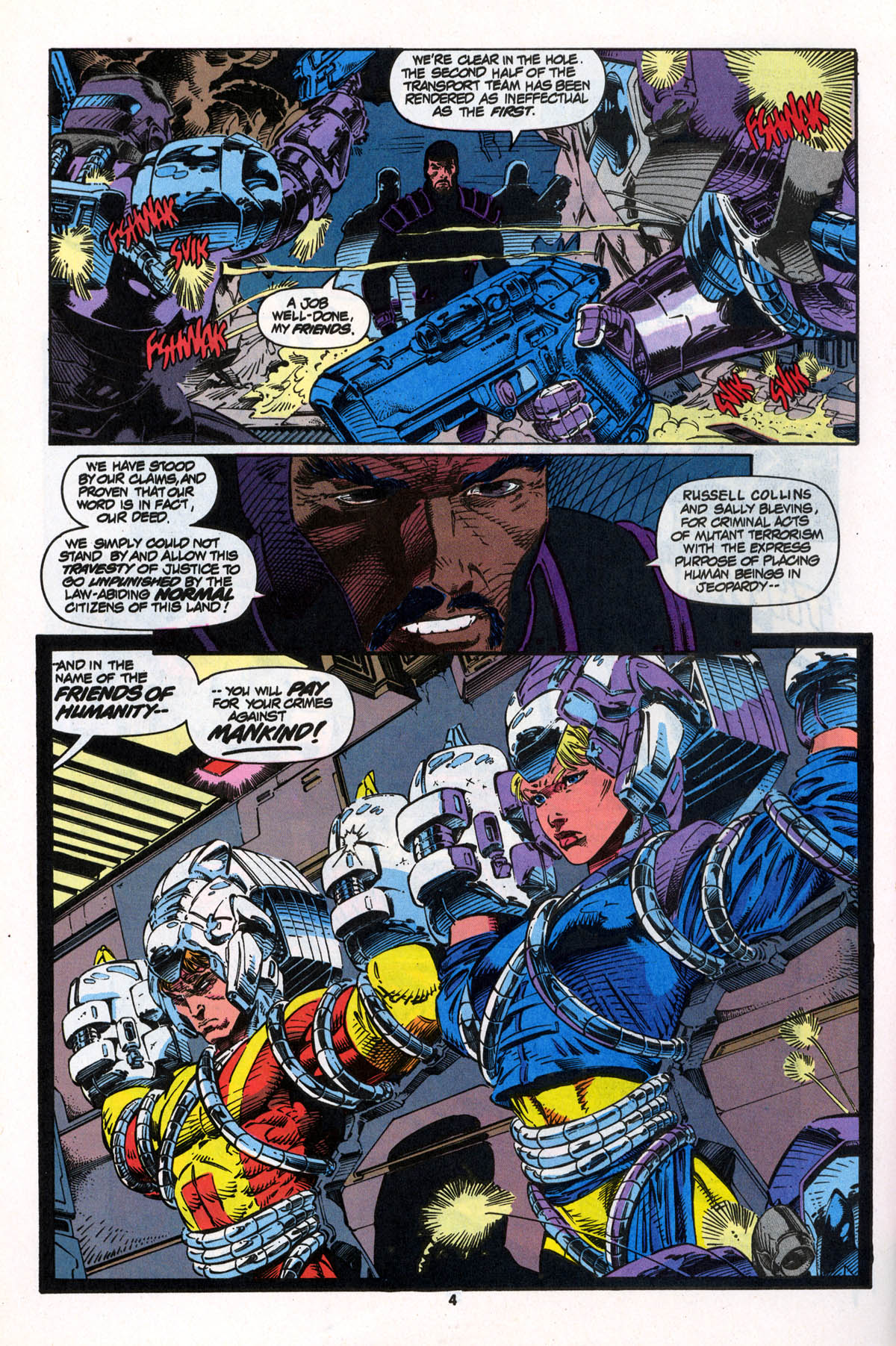 Read online X-Force (1991) comic -  Issue #24 - 6