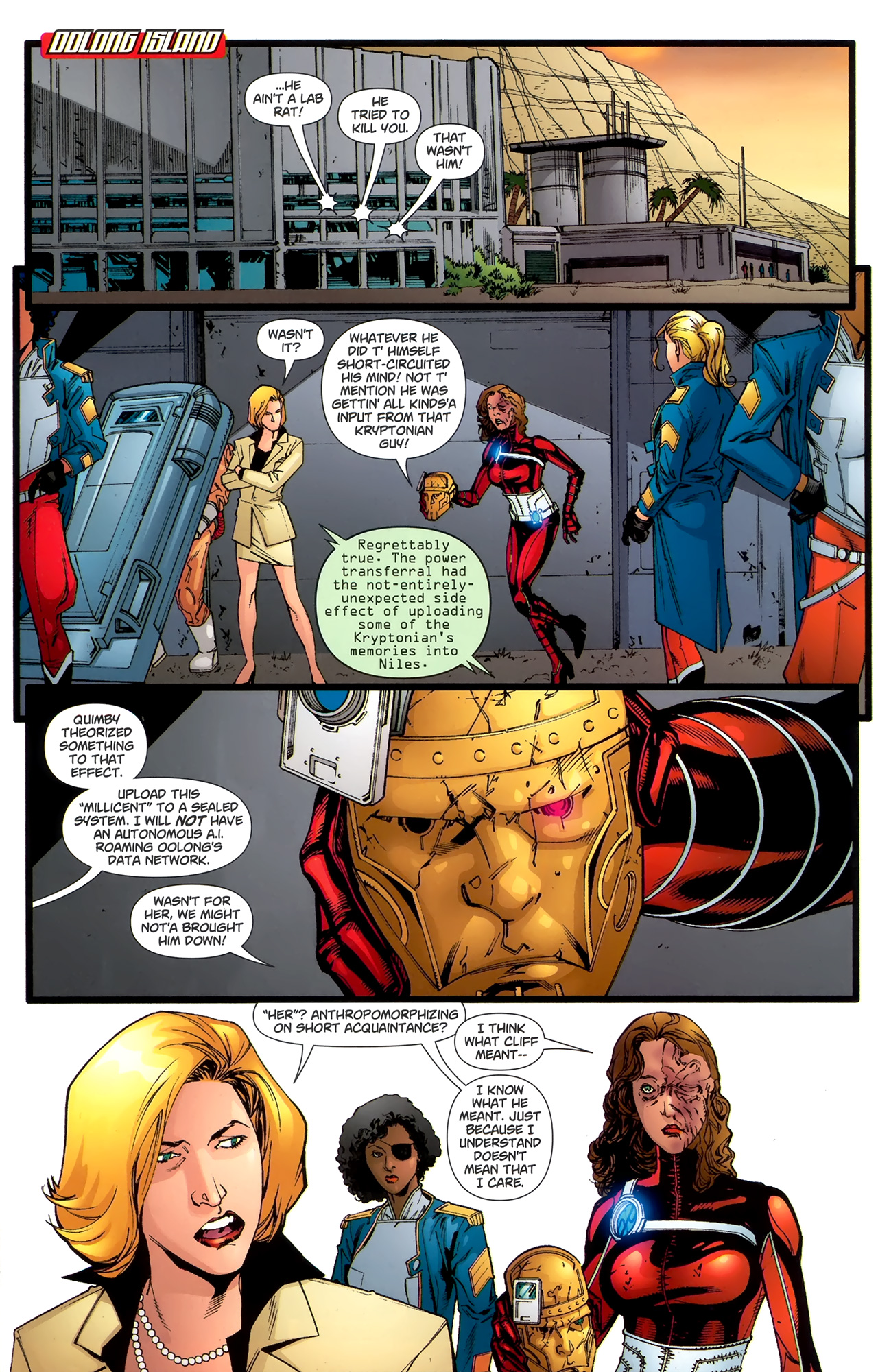 Read online Doom Patrol (2009) comic -  Issue #15 - 20