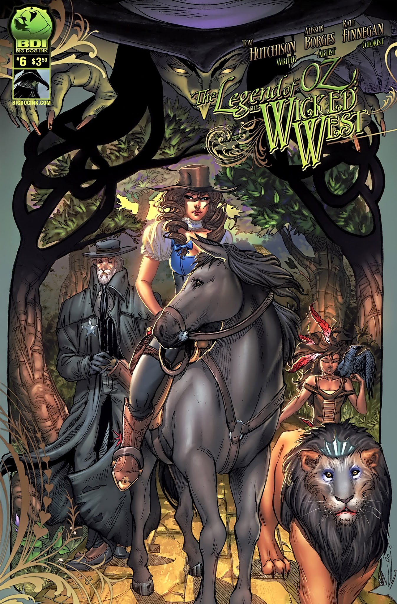 Read online The Legend of Oz: The Wicked West comic -  Issue #6 - 1