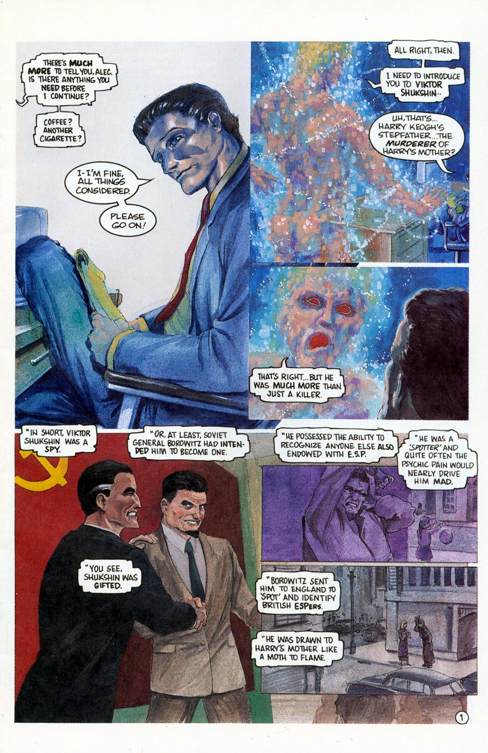 Read online Necroscope comic -  Issue #3 - 3