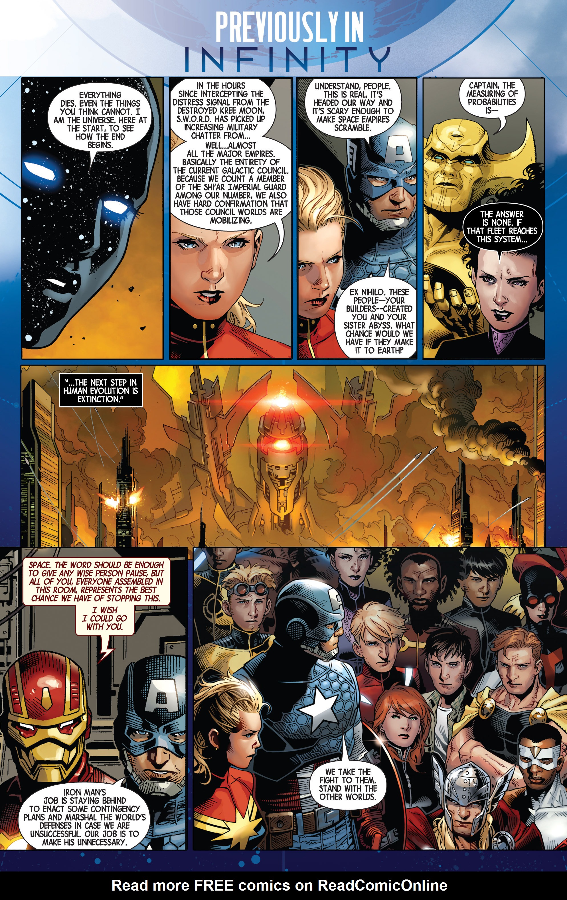 Read online Avengers by Jonathan Hickman Omnibus comic -  Issue # TPB 1 (Part 7) - 94
