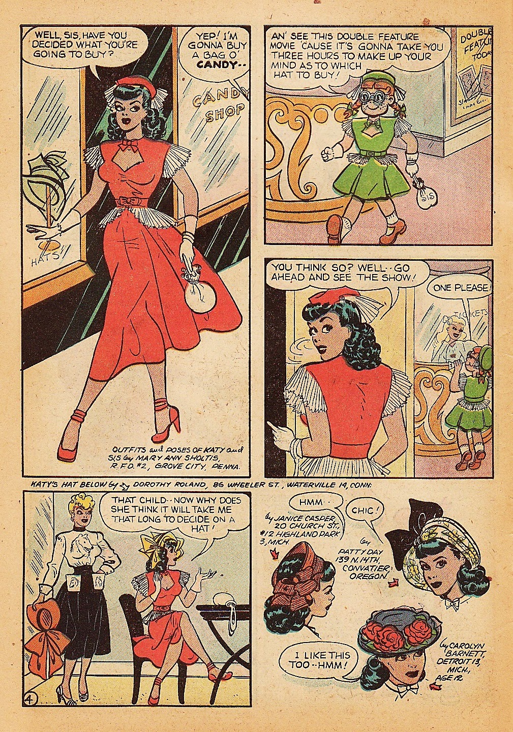 Read online Katy Keene (1949) comic -  Issue #2 - 6