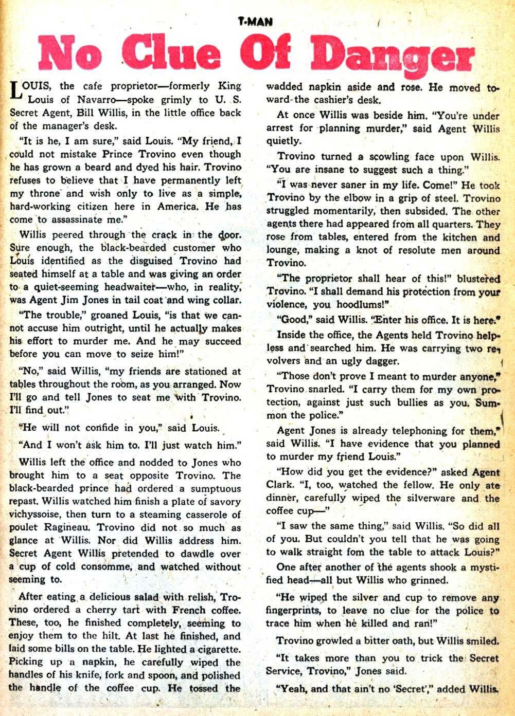 Read online T-Man: World Wide Trouble Shooter comic -  Issue #23 - 25