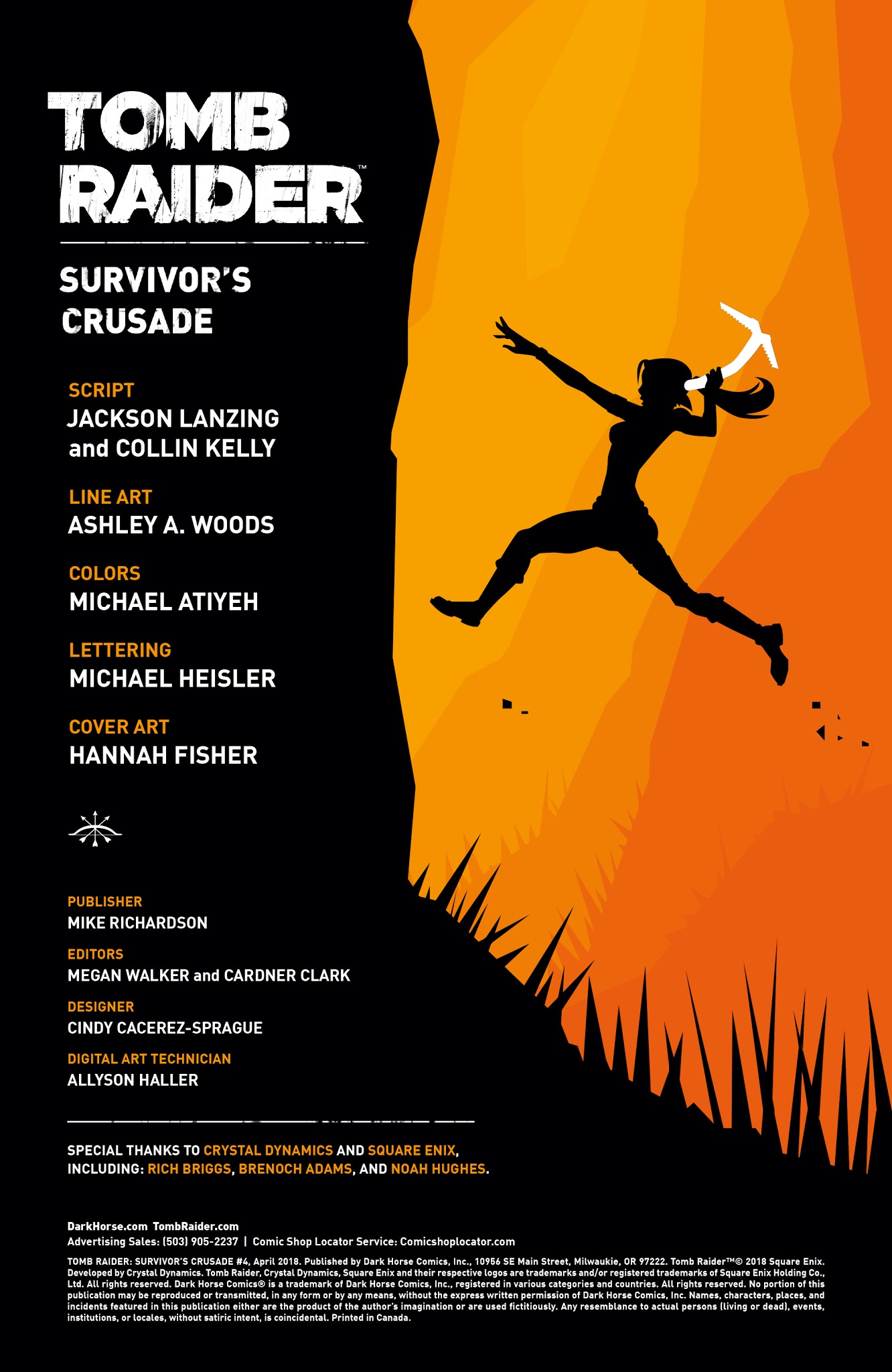 Read online Tomb Raider: Survivor's Crusade comic -  Issue #4 - 2