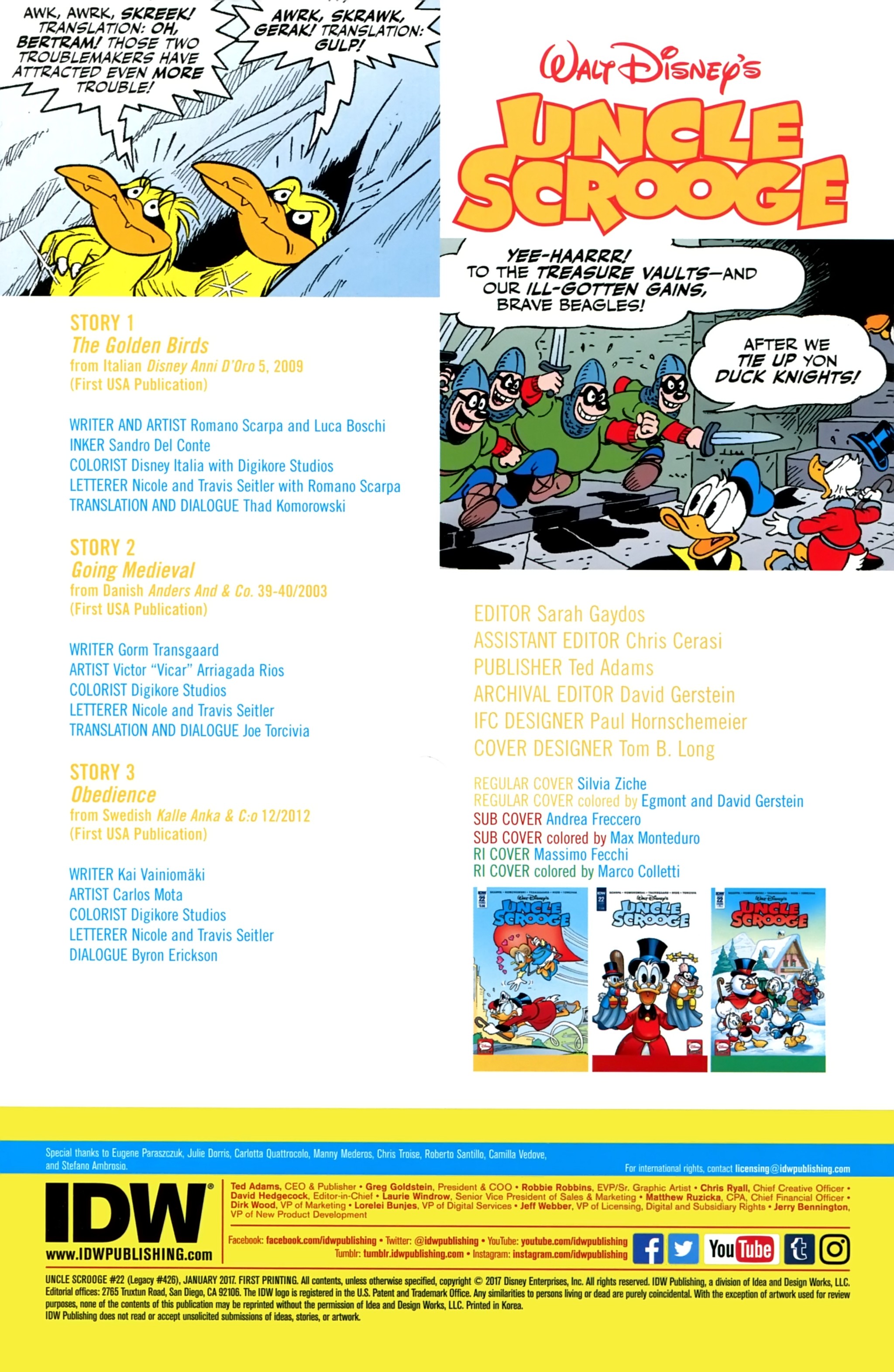 Read online Uncle Scrooge (2015) comic -  Issue #22 - 2