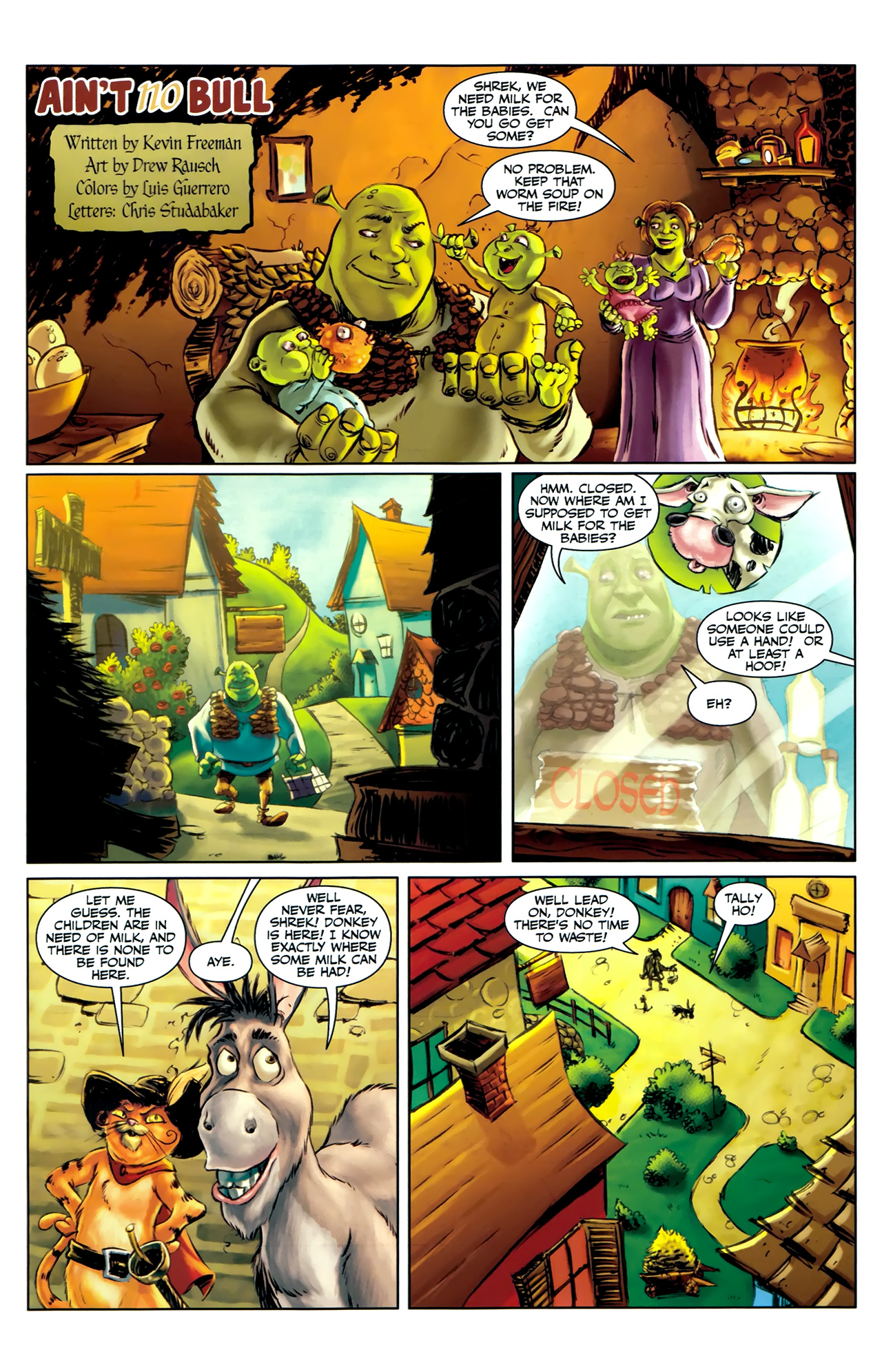 Read online Shrek (2010) comic -  Issue #4 - 27