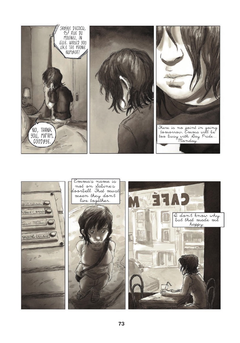 Read online Blue is the Warmest Color comic -  Issue # TPB - 73