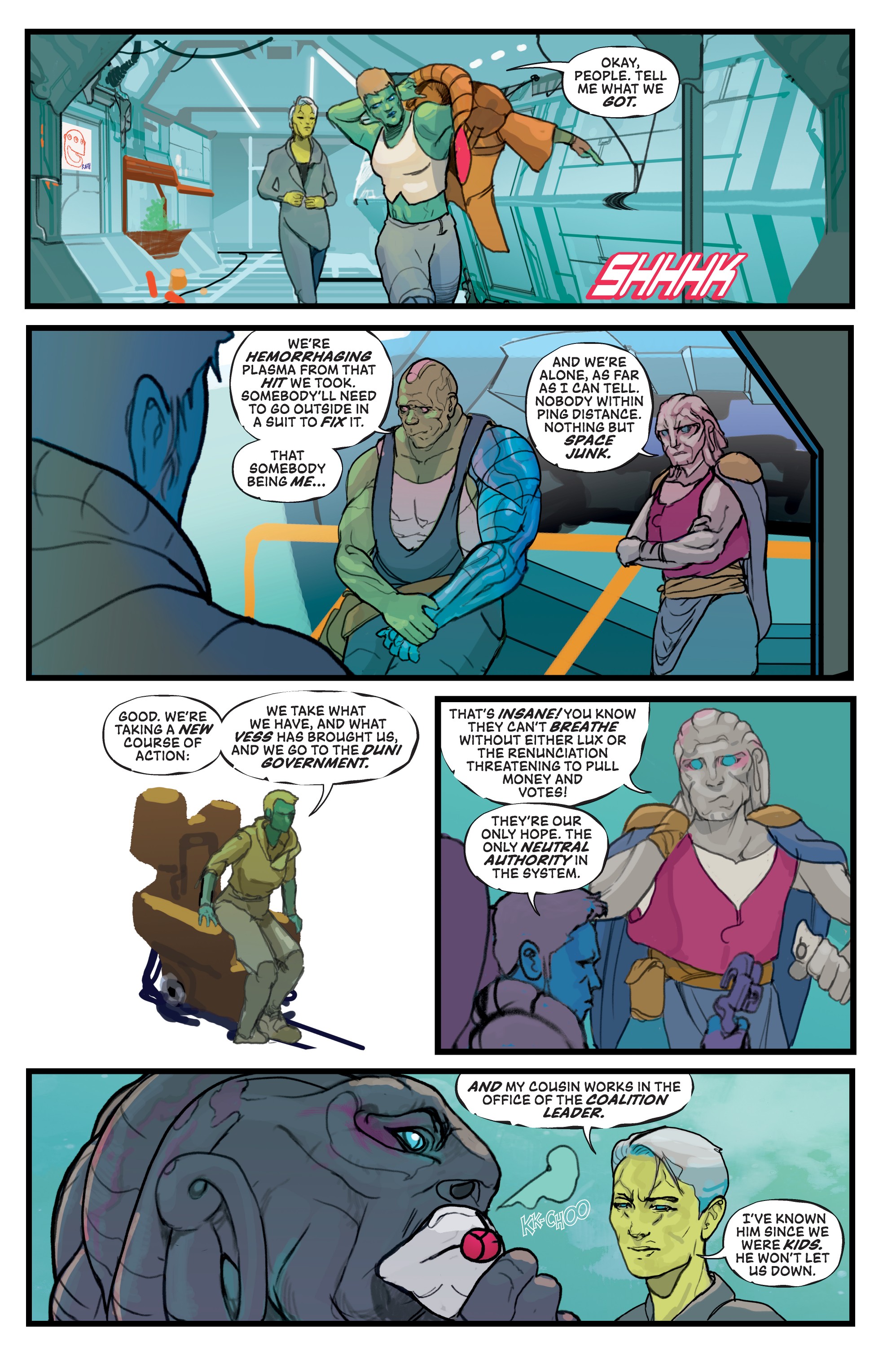Read online Invisible Kingdom comic -  Issue #4 - 20