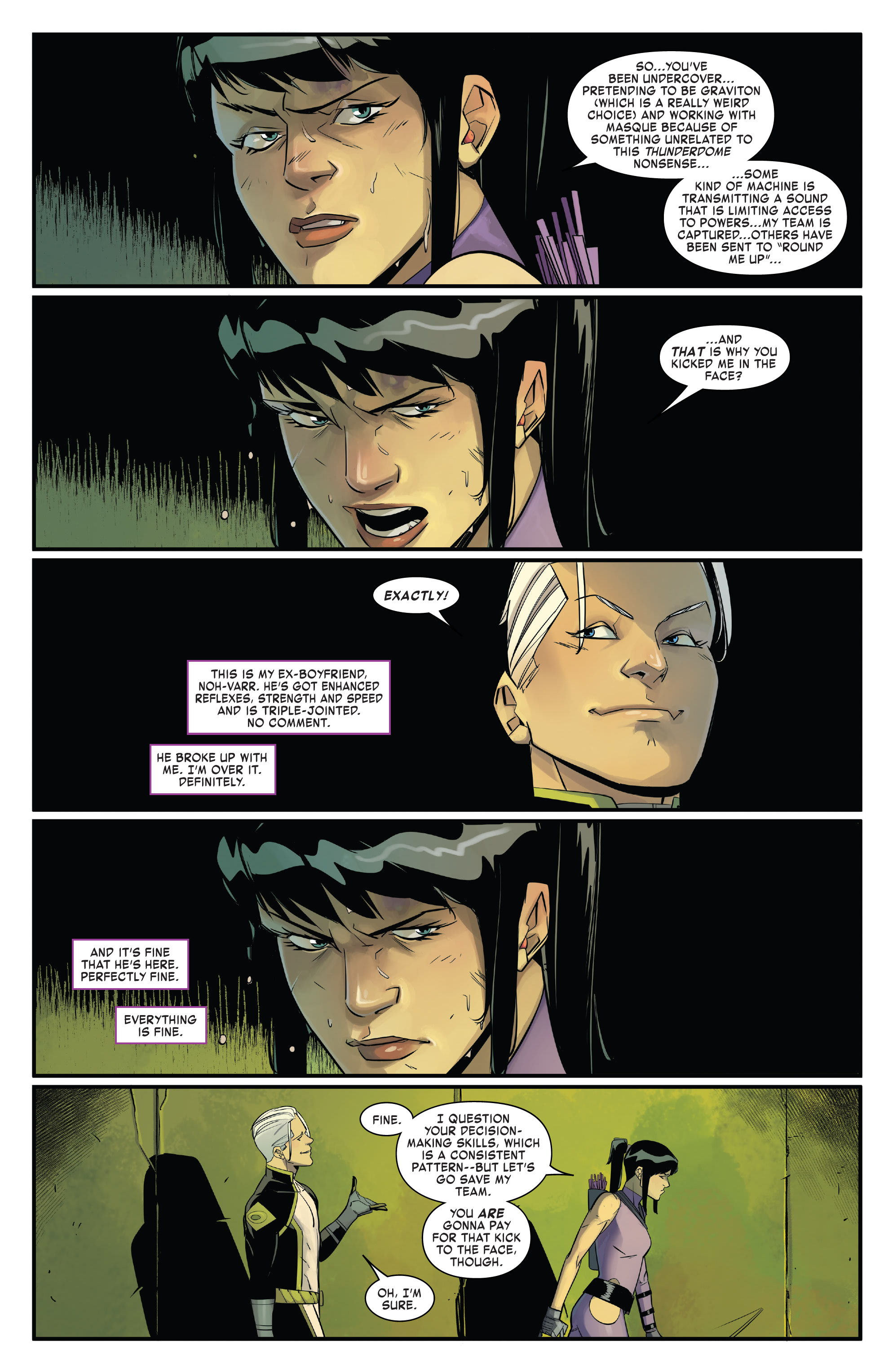 Read online Hawkeye: Team Spirit comic -  Issue # TPB (Part 1) - 45