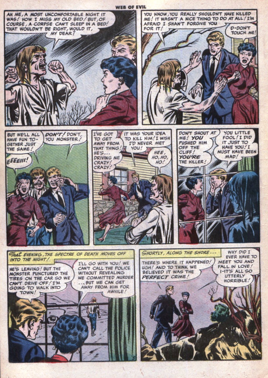 Read online Web of Evil comic -  Issue #12 - 16