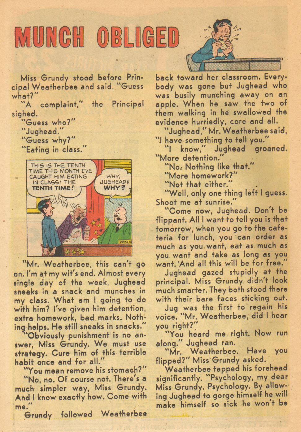 Read online Archie's Pal Jughead comic -  Issue #41 - 26