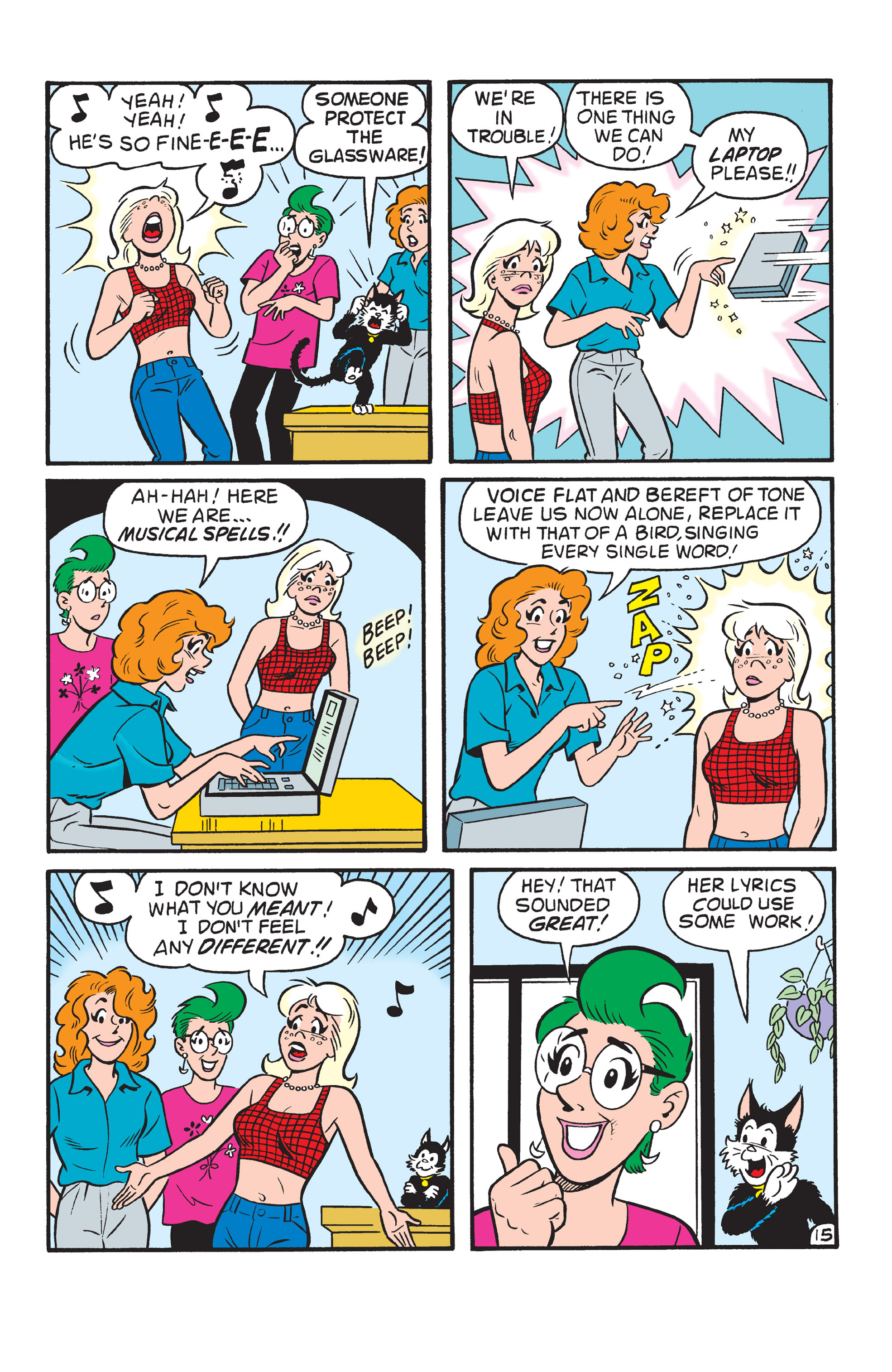 Read online Sabrina the Teenage Witch (1997) comic -  Issue #17 - 17