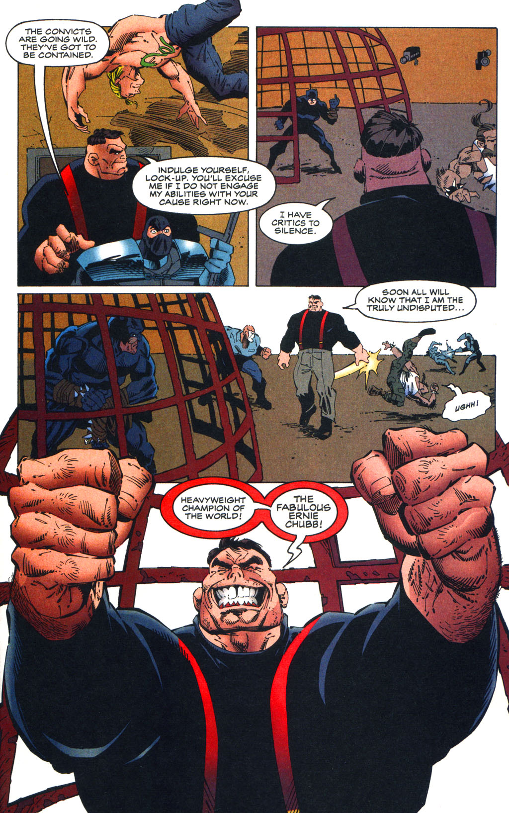 Read online Batman/Wildcat comic -  Issue #3 - 16