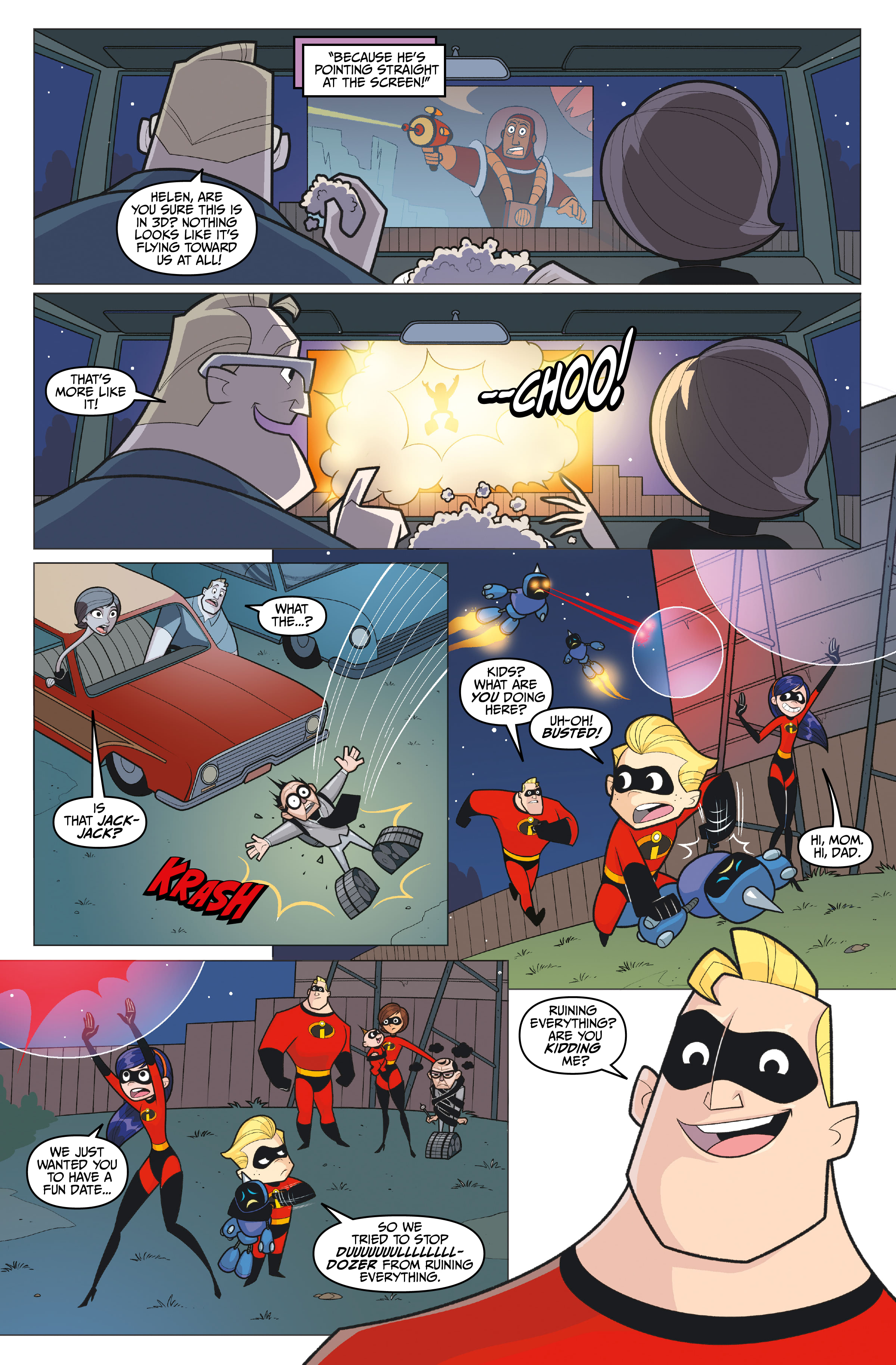 Read online Disney/PIXAR Incredibles 2 Library Edition comic -  Issue # TPB (Part 2) - 102