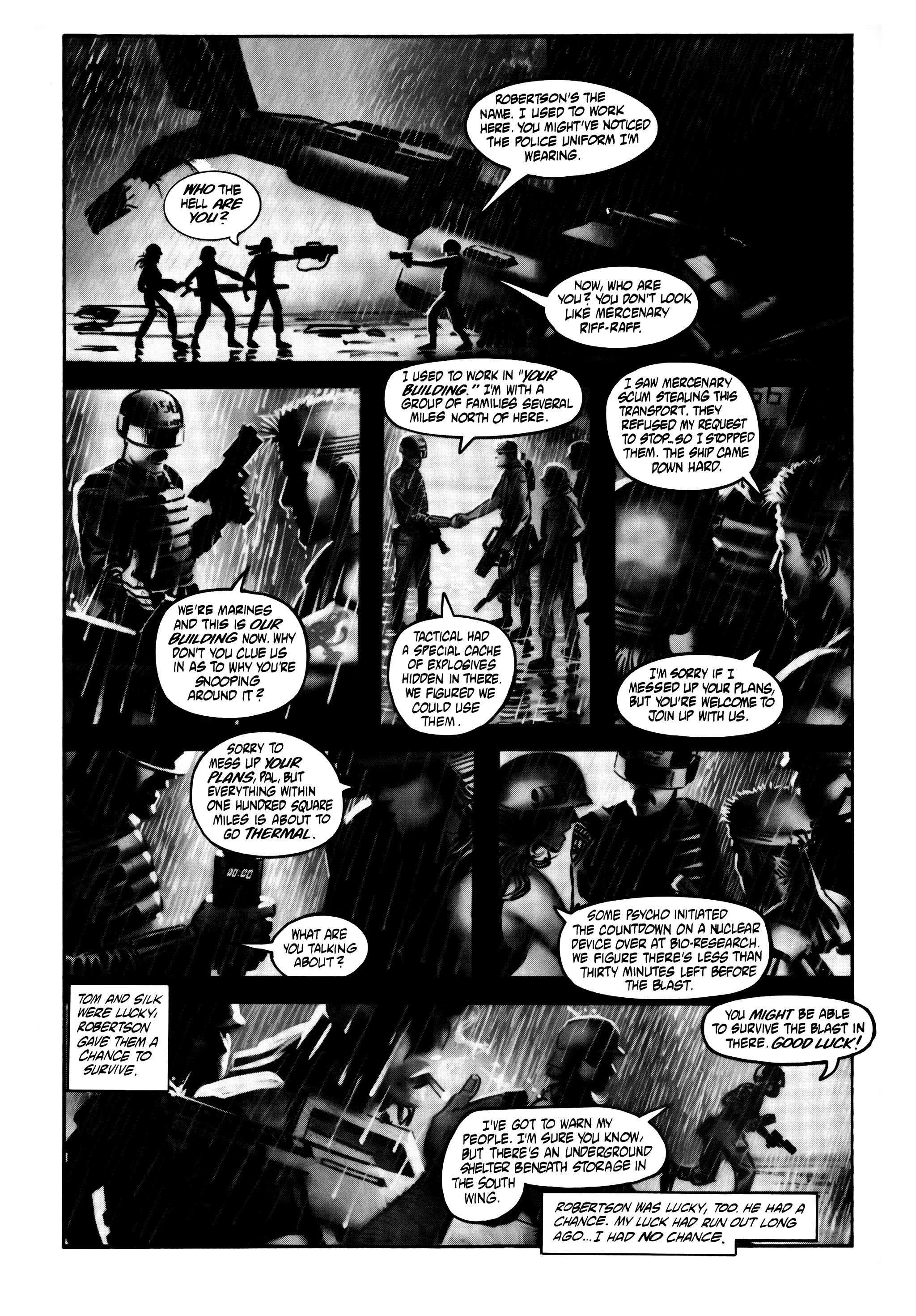 Read online Aliens: Countdown comic -  Issue #2 - 3