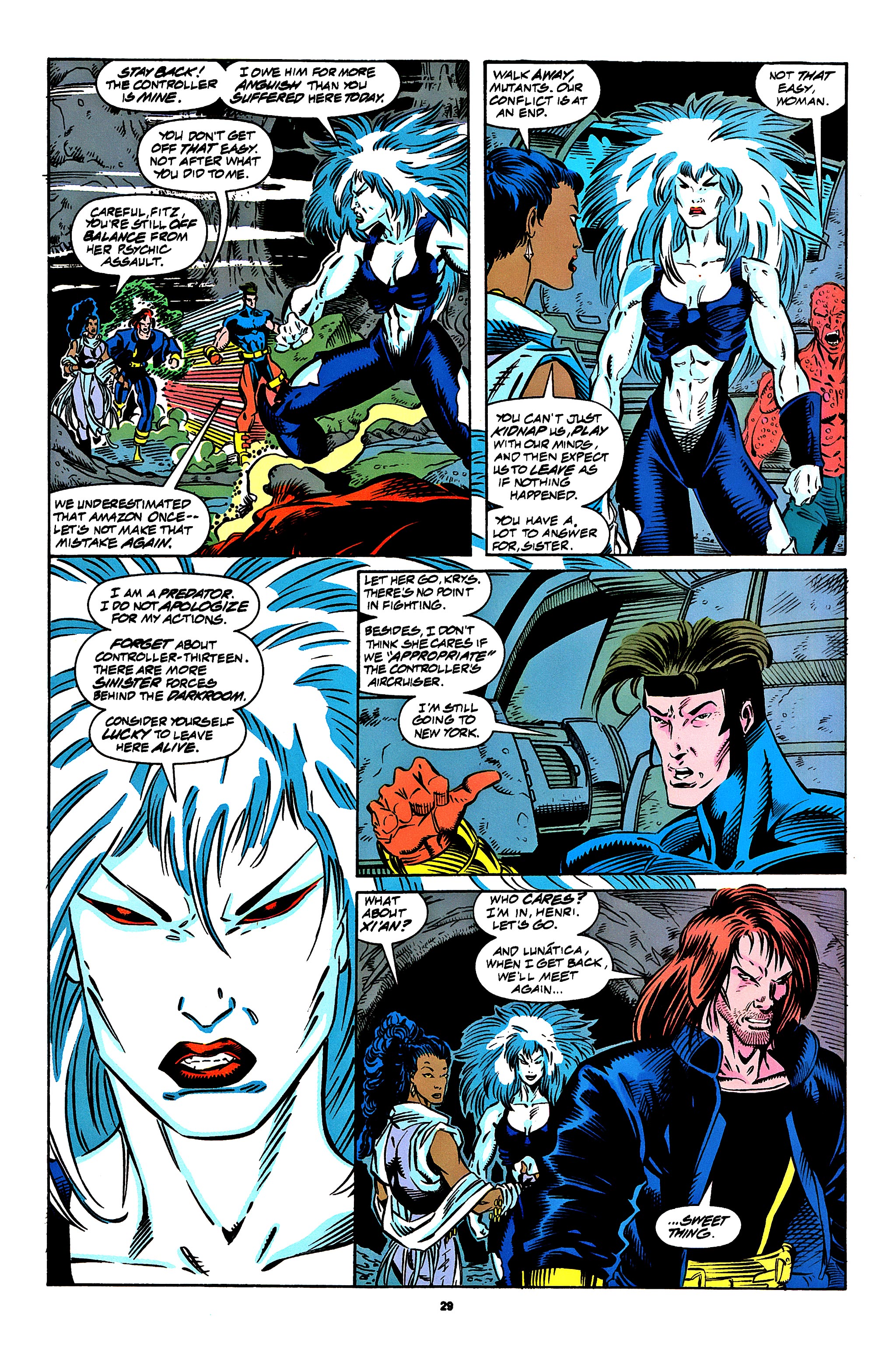 X-Men 2099 Issue #4 #5 - English 29