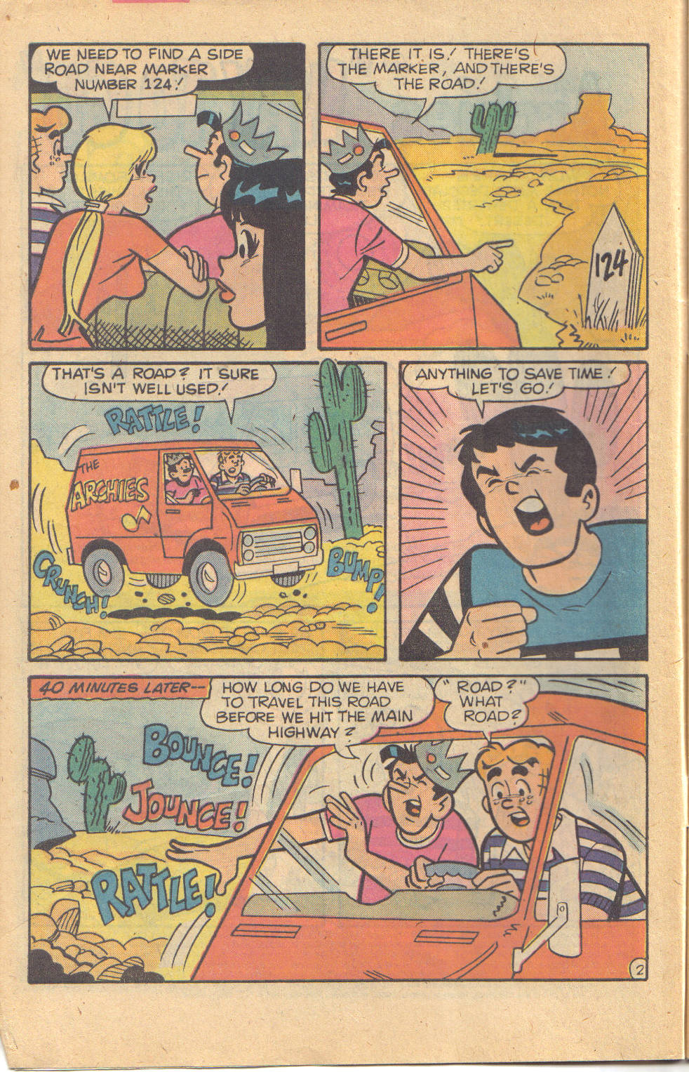 Read online Archie's TV Laugh-Out comic -  Issue #70 - 4