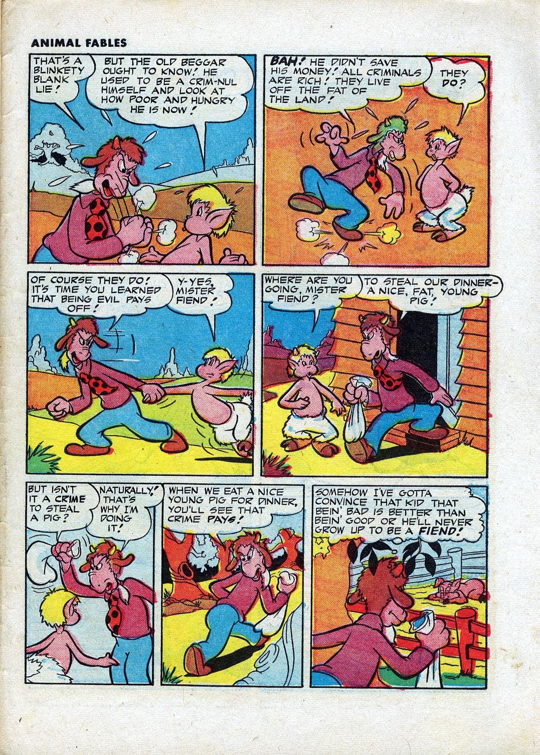 Read online Animal Fables comic -  Issue #4 - 30