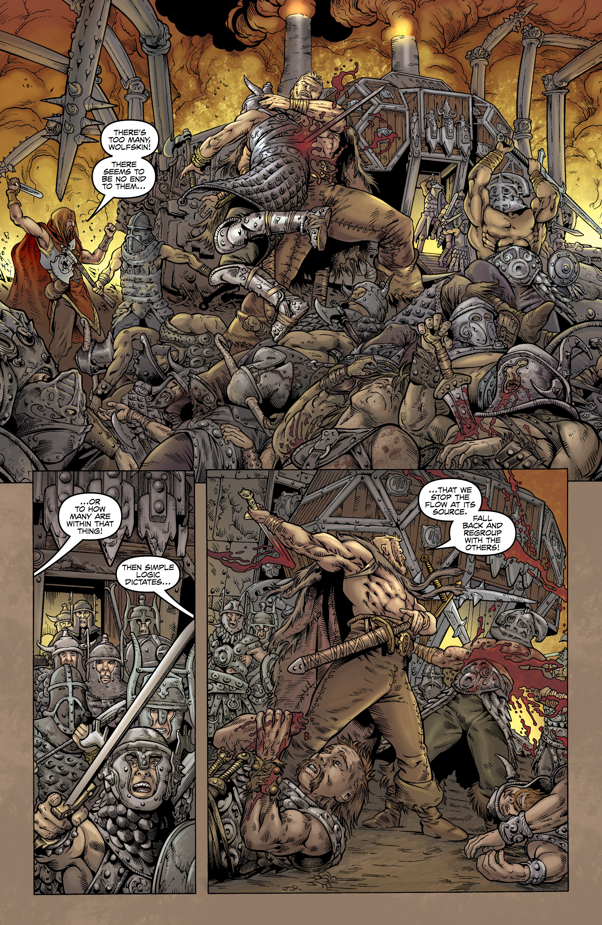 Read online Wolfskin: Hundredth Dream comic -  Issue #3 - 10