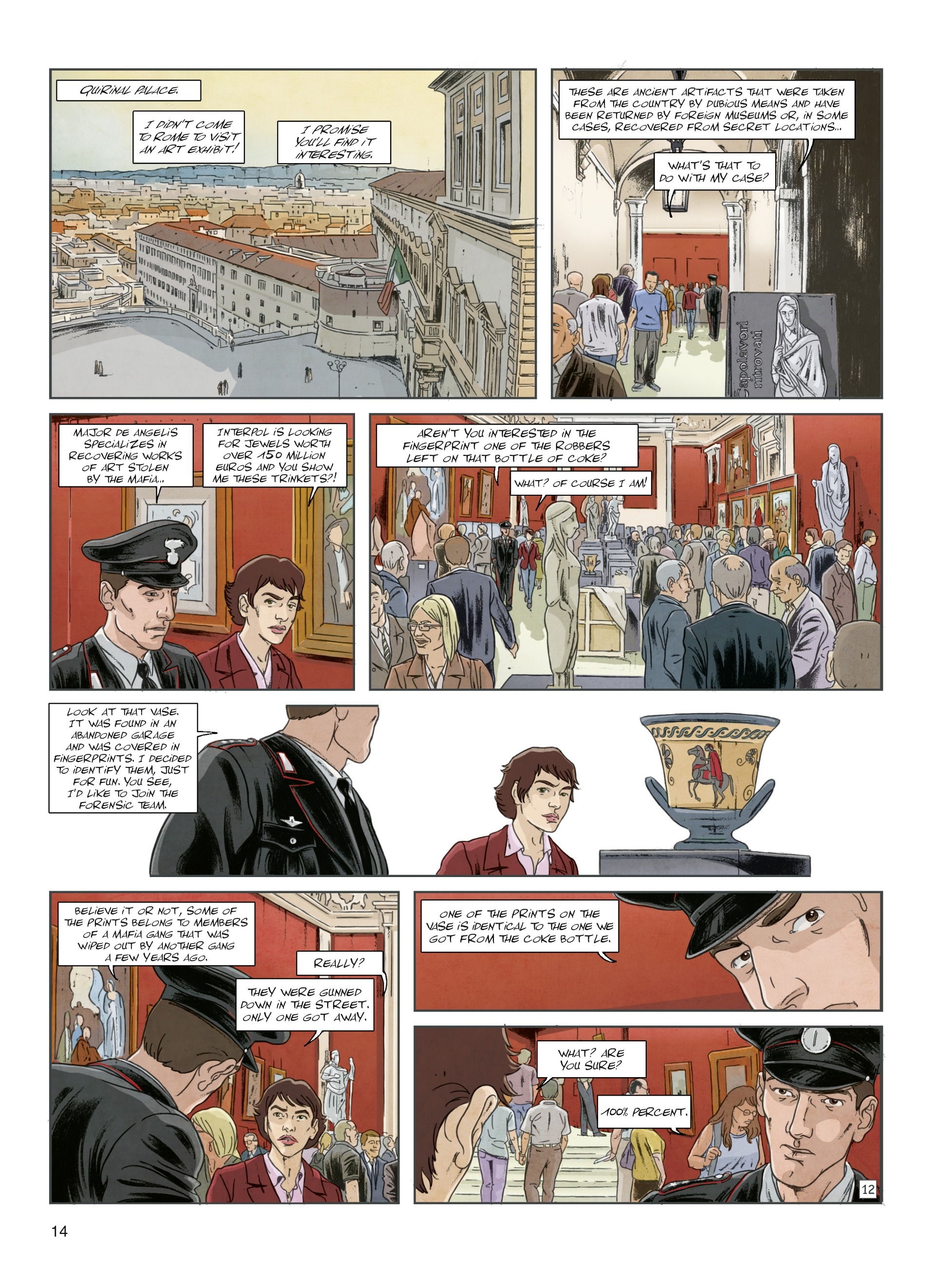 Read online Interpol comic -  Issue #3 - 14