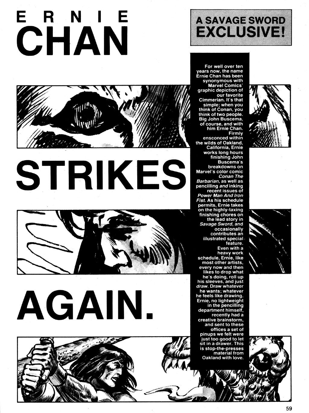 Read online The Savage Sword Of Conan comic -  Issue #92 - 57