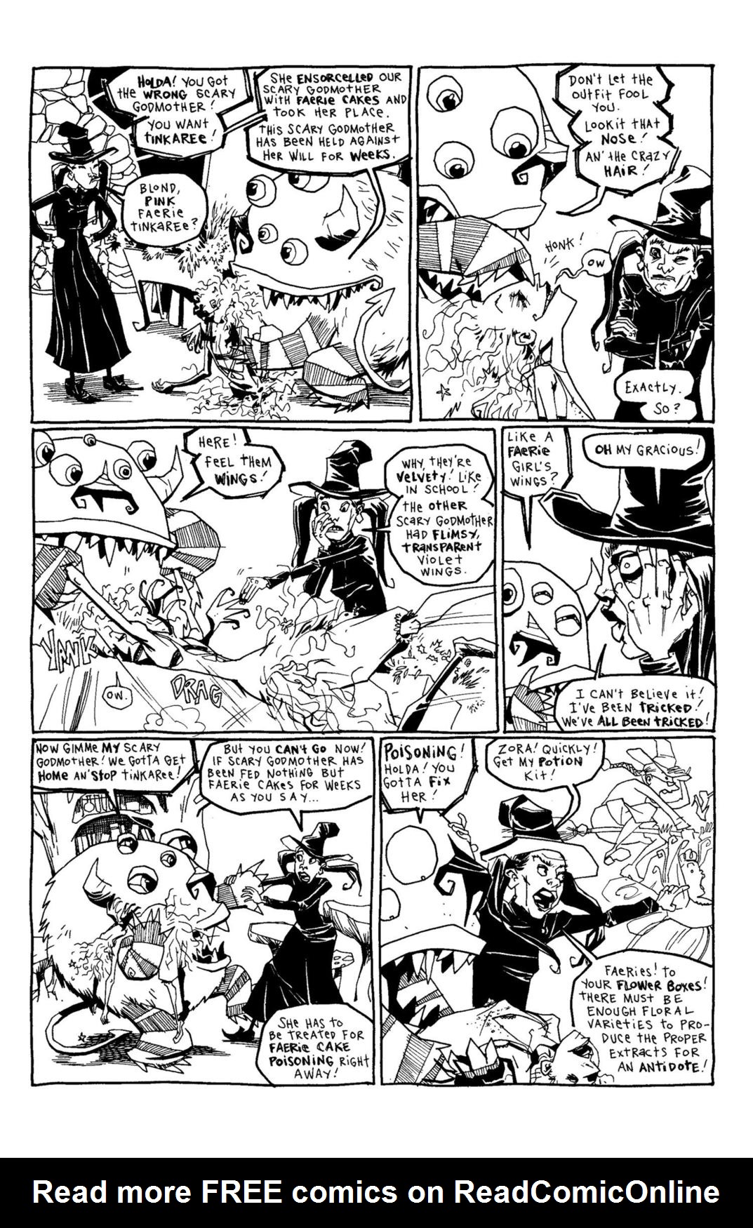 Read online Scary Godmother Comic Book Stories comic -  Issue # TPB - 237