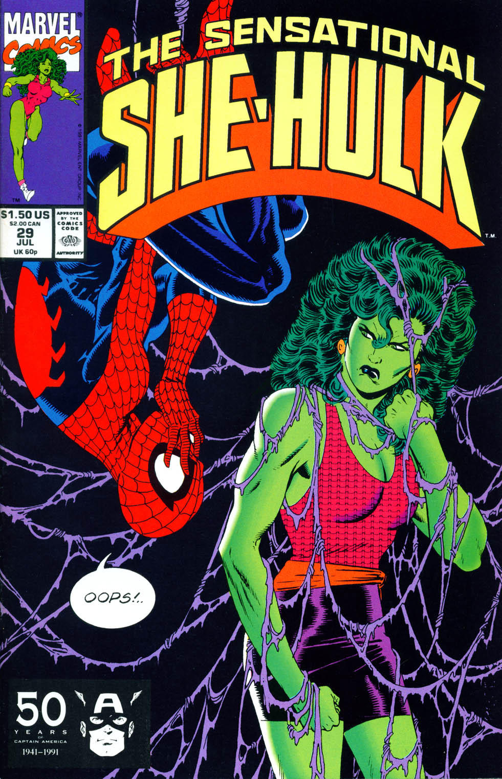 Read online The Sensational She-Hulk comic -  Issue #29 - 1