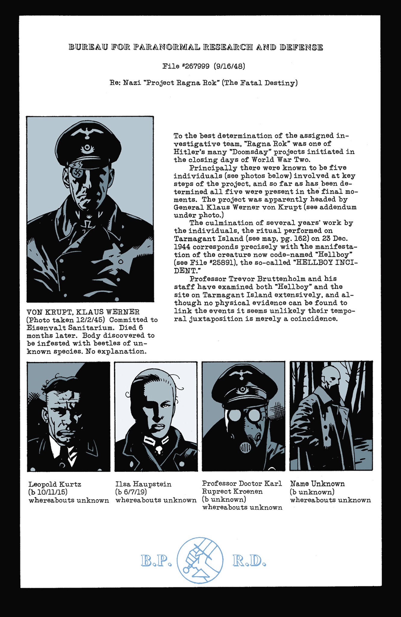 Read online Hellboy: Seed of Destruction comic -  Issue # _TPB - 32