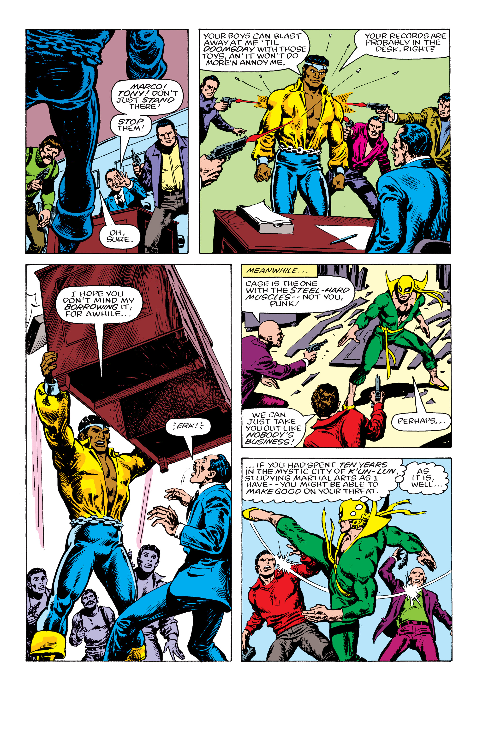 Read online Power Man and Iron Fist (1978) comic -  Issue # _TPB 3 (Part 2) - 22
