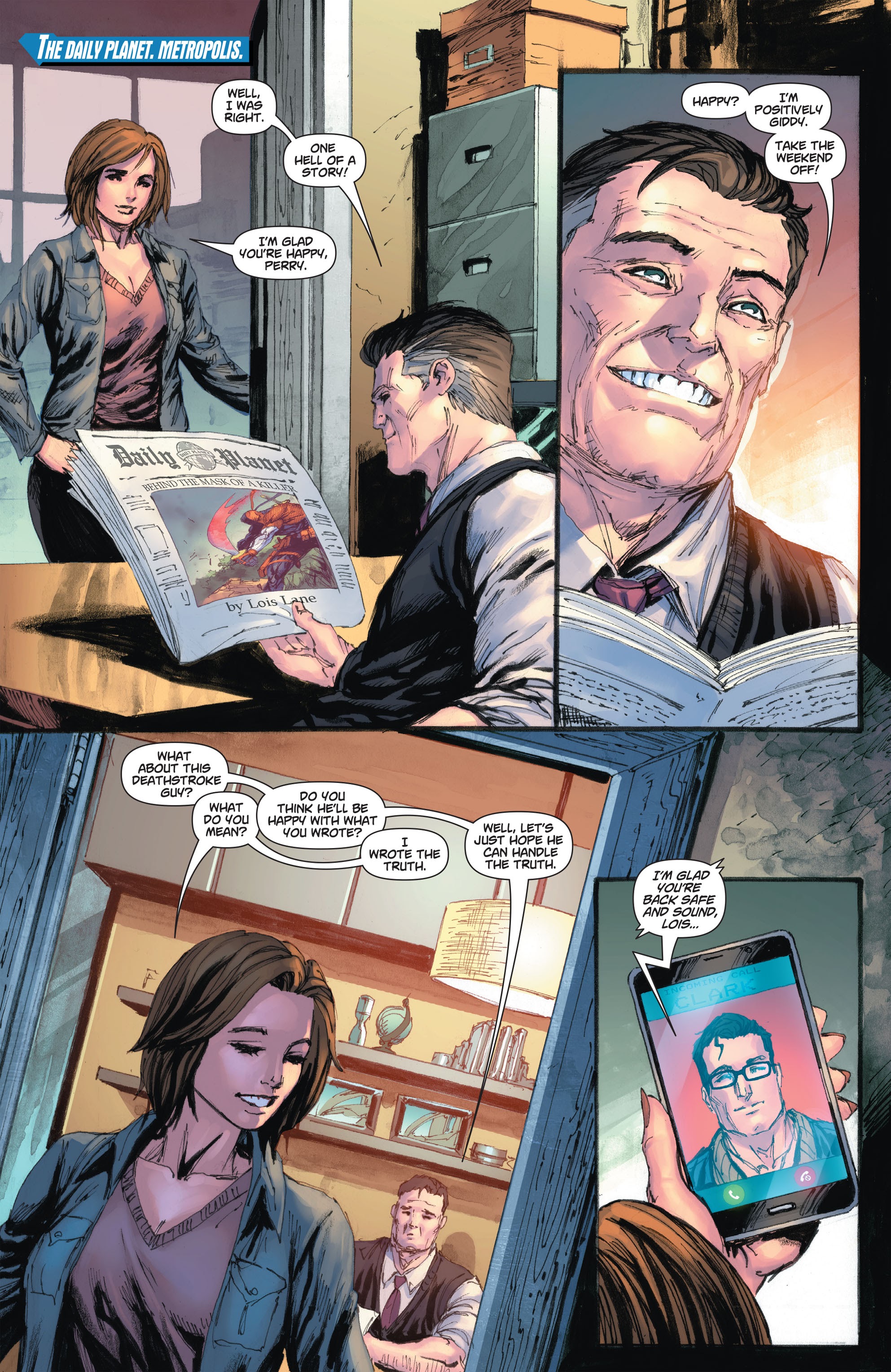 Read online Superman: Rebirth Deluxe Edition comic -  Issue # TPB 3 (Part 2) - 7