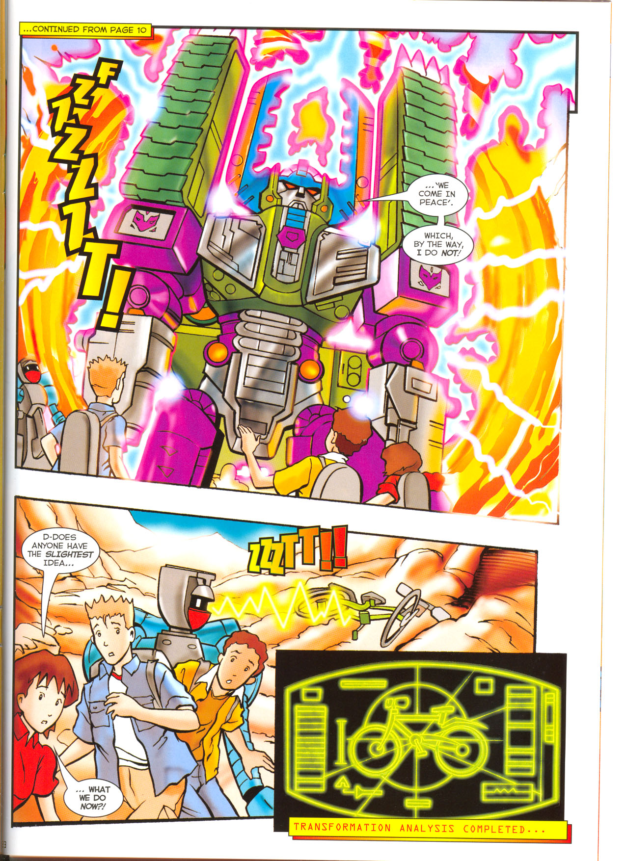 Read online Transformers: Armada (2003) comic -  Issue #1 - 16