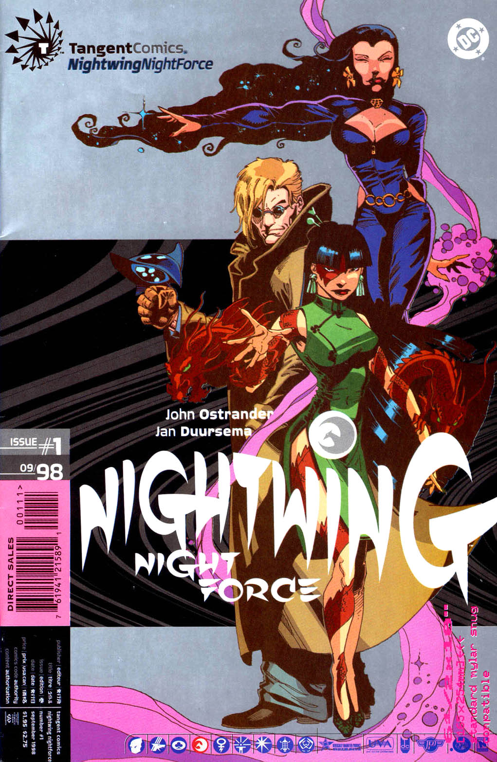 Read online Tangent Comics/ Nightwing: Night Force comic -  Issue # Full - 1