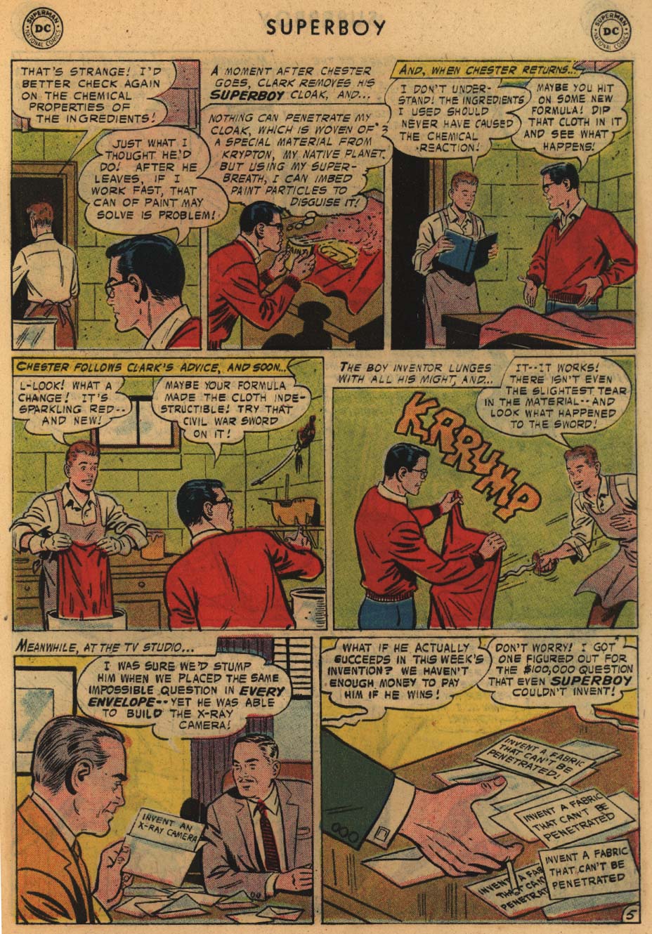 Read online Superboy (1949) comic -  Issue #60 - 6